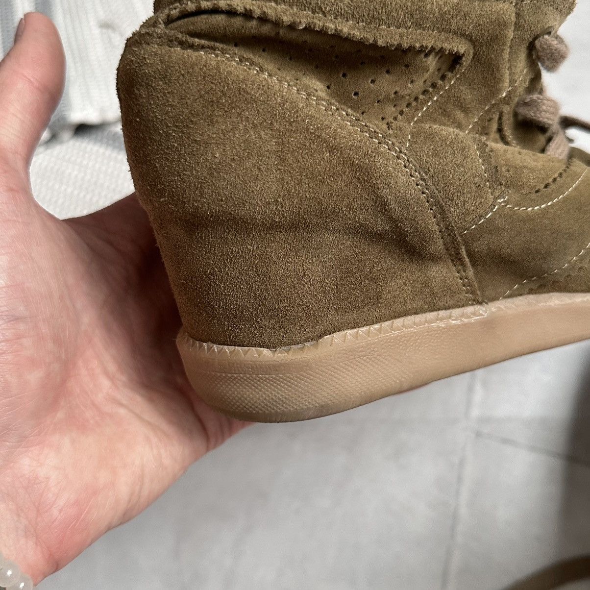 Isabel Marant Y2K Bobby Bekett Wedge Sneakers Shoes Isabel Marant Style Size US 10 / IT 40 - 12 Thumbnail