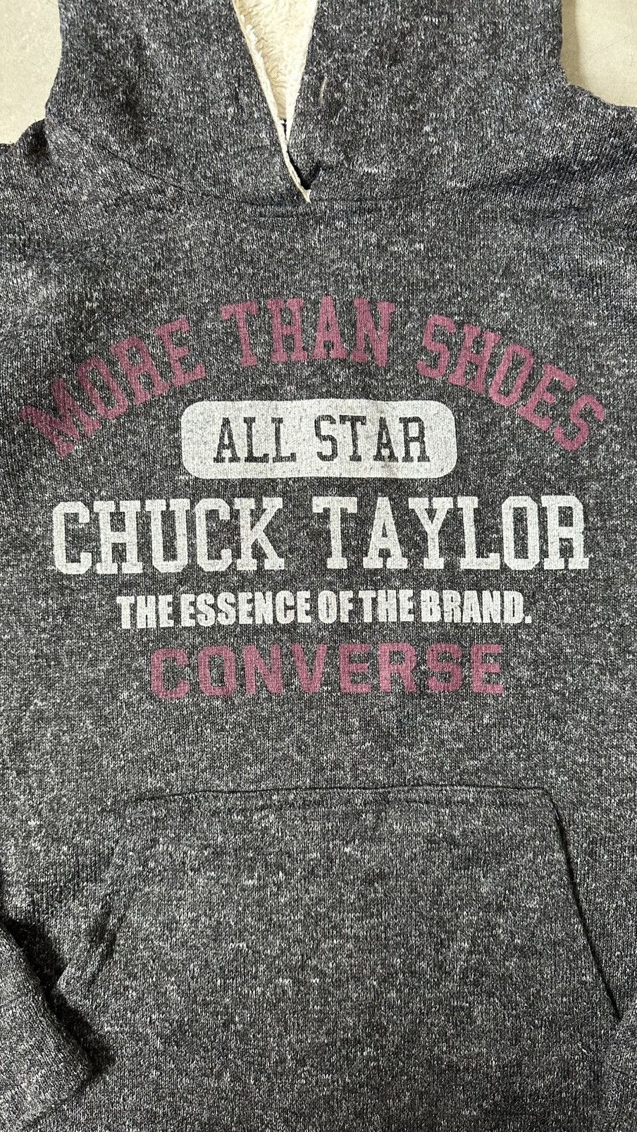 Converse VINTAGE CONVERSE CHUCK TAYLOR FLEECE HOODIE Size US S / EU 44-46 / 1 - 2 Thumbnail