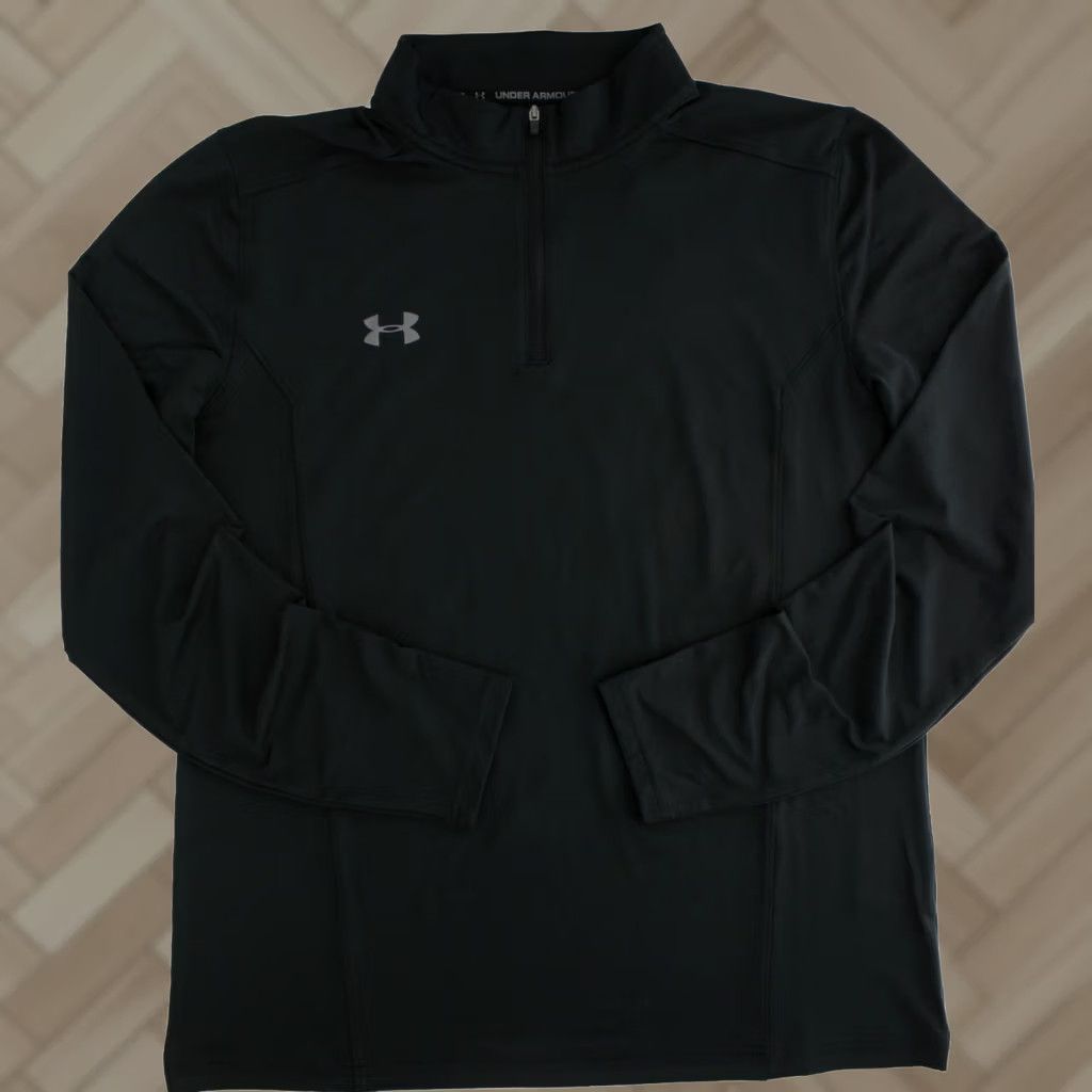 Under Armour Under Armour Men's Shirt Challenger II Midlayer LS Fitted Soccer Top 1314555 Size US XL / EU 56 / 4 - 1 Thumbnail