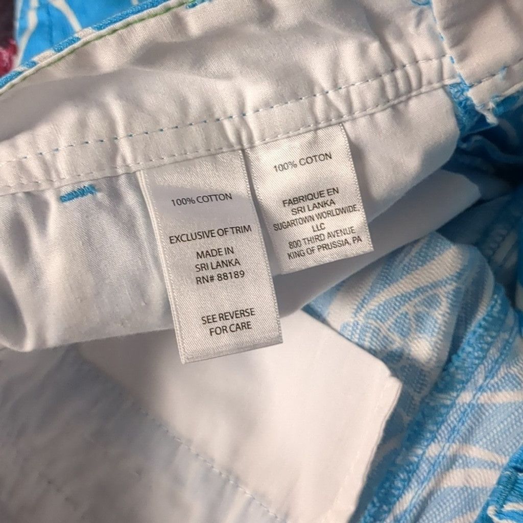Lilly Pulitzer LILLY Pulitzer the Callahan blue shorts size 00 Size 24" / US 00 / IT 34 - 5 Thumbnail