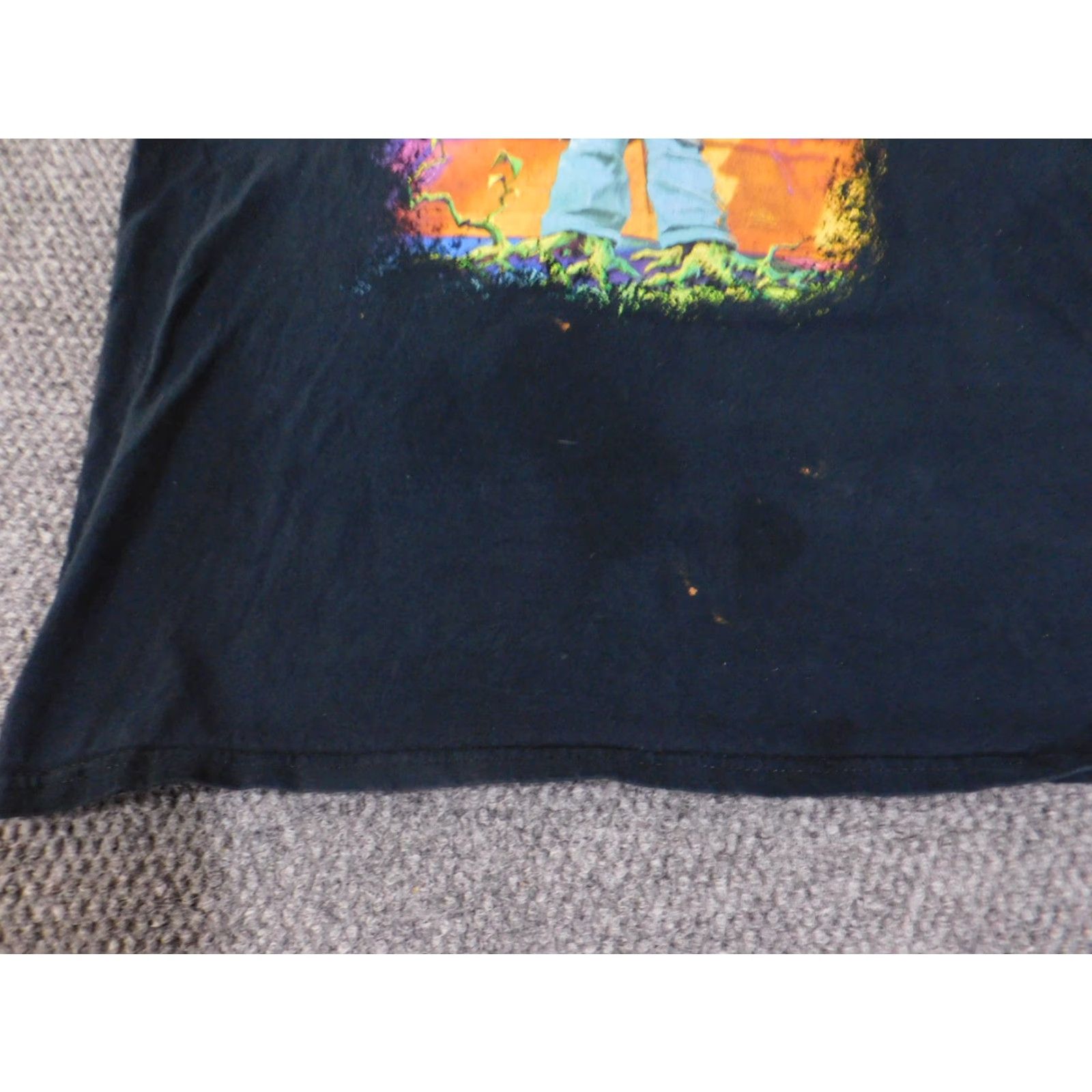 Vintage VINTAGE Goosebumps Shirt Mens Large Black Horror R L Stine Graphic Tee 2000s Shirt Mens Large Black Glow in the Dark Size US L / EU 52-54 / 3 - 4 Thumbnail