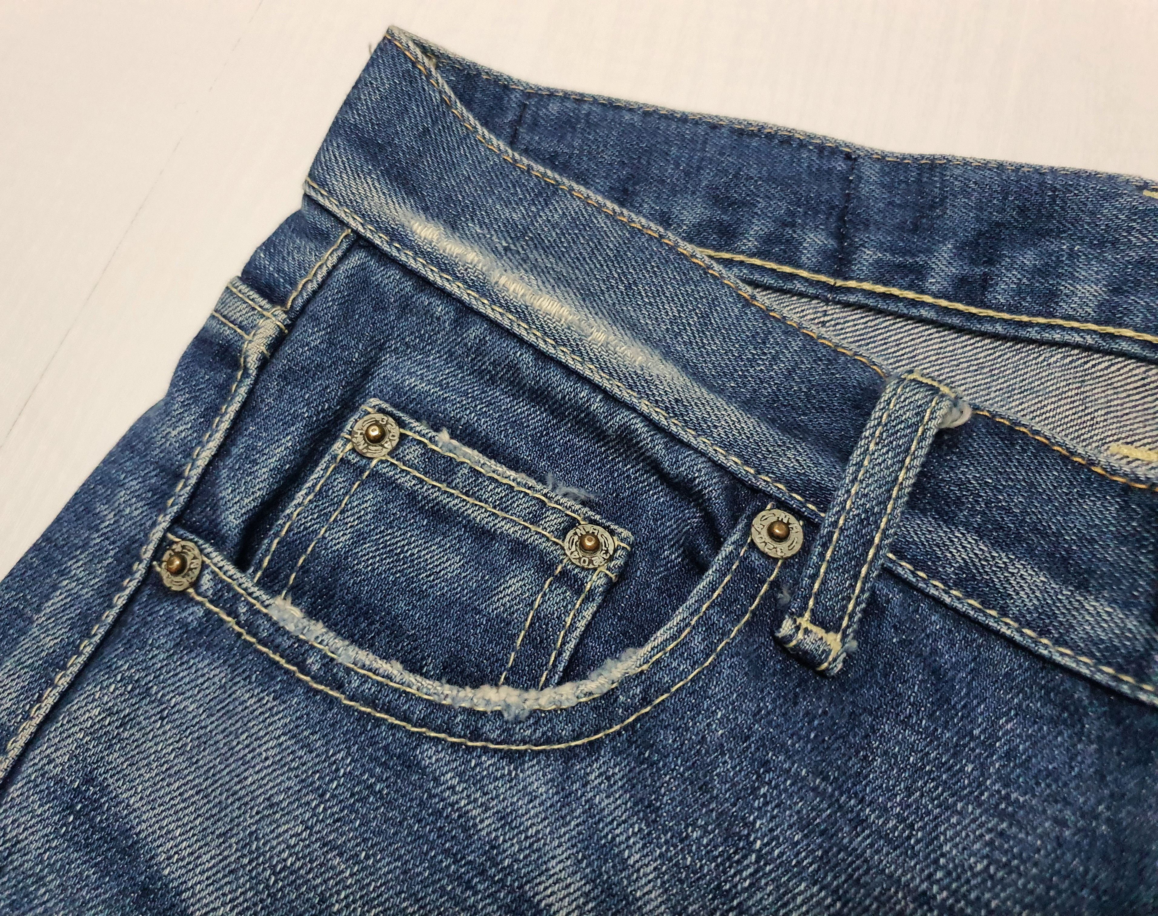 Neighborhood Neighborhood Distressed Selvedge Jeans Size US 28 / EU 44 - 9 Thumbnail