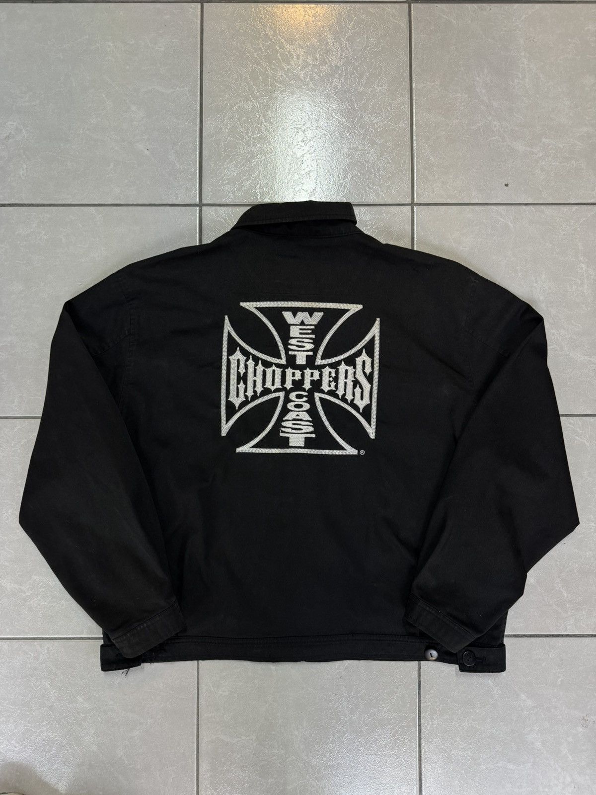 West Coast Choppers RARE Vintage West Coast Choppers Work Jacket Size US XL / EU 56 / 4 - 2 Thumbnail