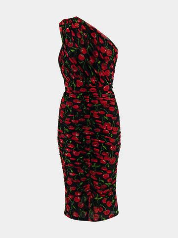 Dolce & Gabbana o1y0825 Midi Dress in Multicolor Size M / US 6-8 / IT 42-44 - 2 Thumbnail