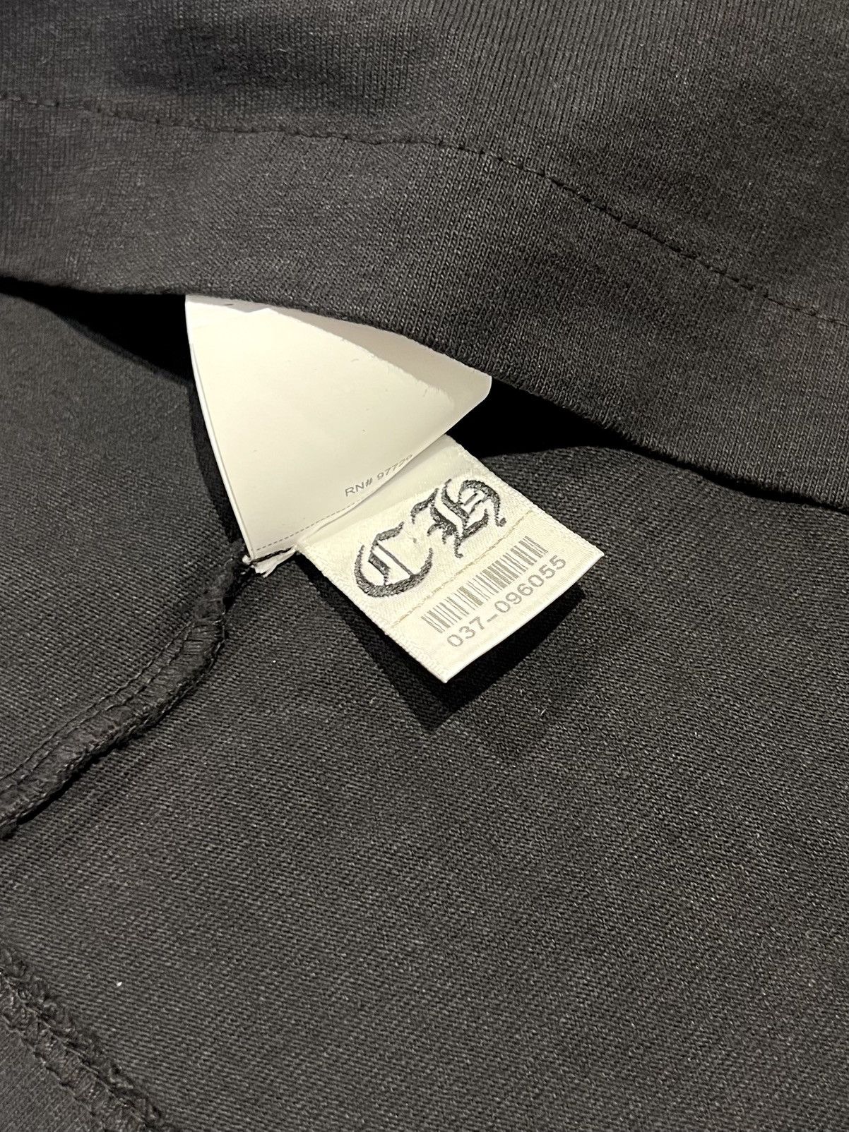 Chrome Hearts Chrome Hearts Black Pocket Tee Size US L / EU 52-54 / 3 - 7 Thumbnail
