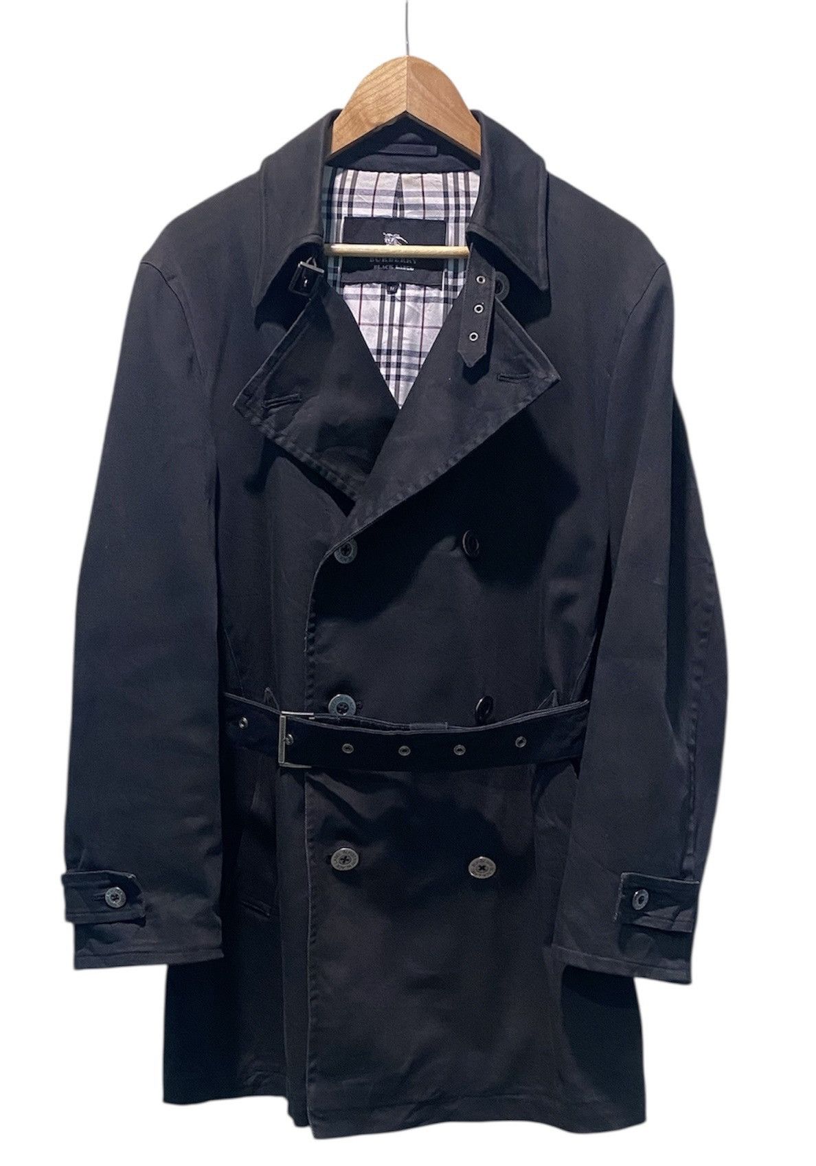 Burberry Burberry Black Label Double Breasted Trench Coat Jacket Size US M / EU 48-50 / 2 - 2 Thumbnail