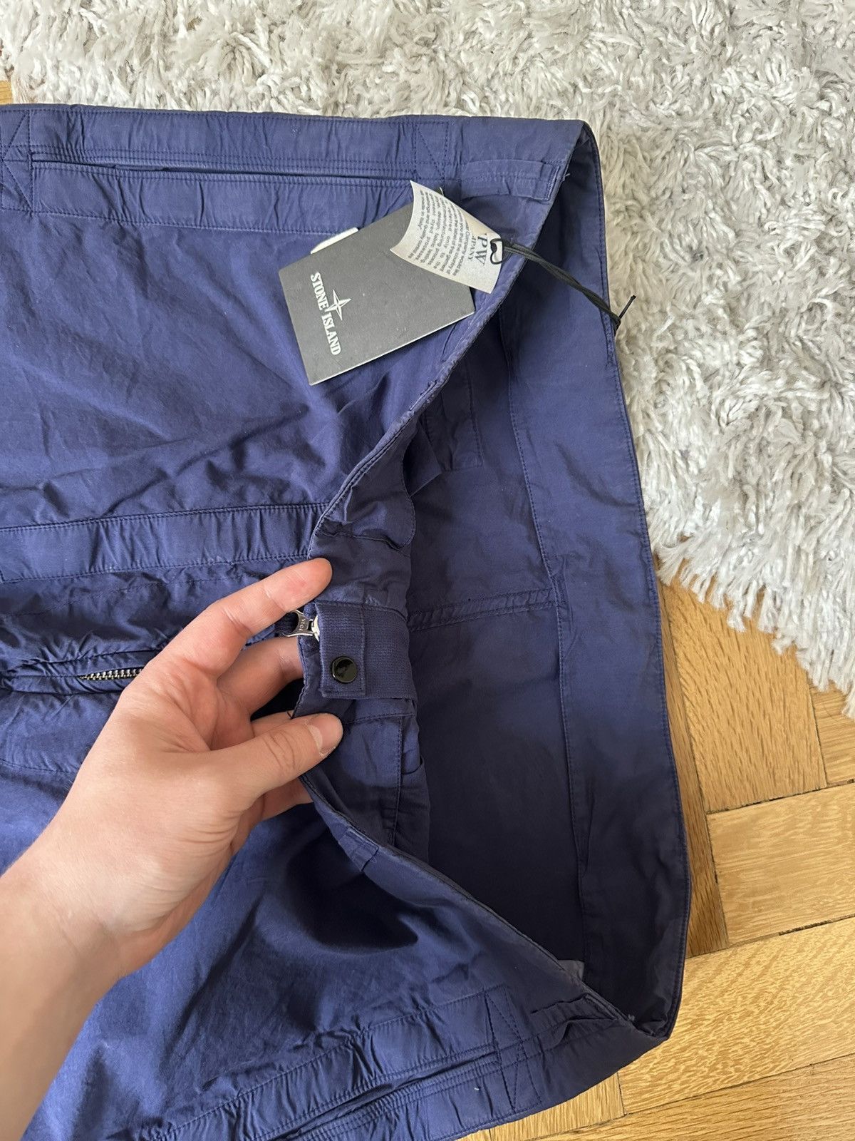 Stone Island Stone Island Vintage Rare 00s Archive Purple Cargo Pants Size US 32 / EU 48 - 5 Thumbnail