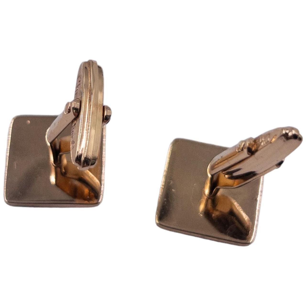 Dior Vintage Dior Gold Cuff Links Size ONE SIZE - 3 Thumbnail
