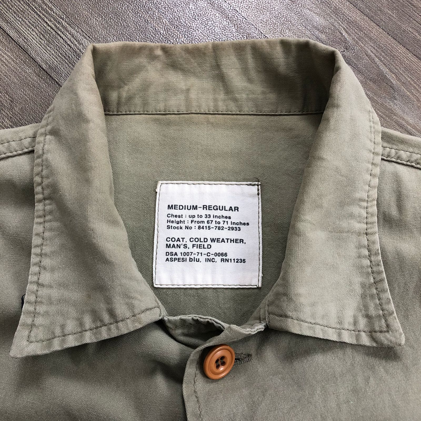 Aspesi Aspesi USN CV-17 Bunker Hill Military Shirts Size US M / EU 48-50 / 2 - 9 Thumbnail