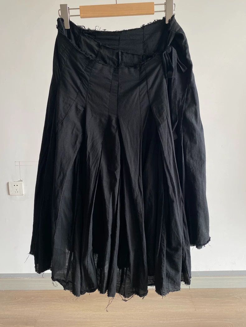 Junya Watanabe Junya Watanabe Vintage Pleated Wrap Skirt Size 24" / US 00 / IT 34 - 1 Thumbnail