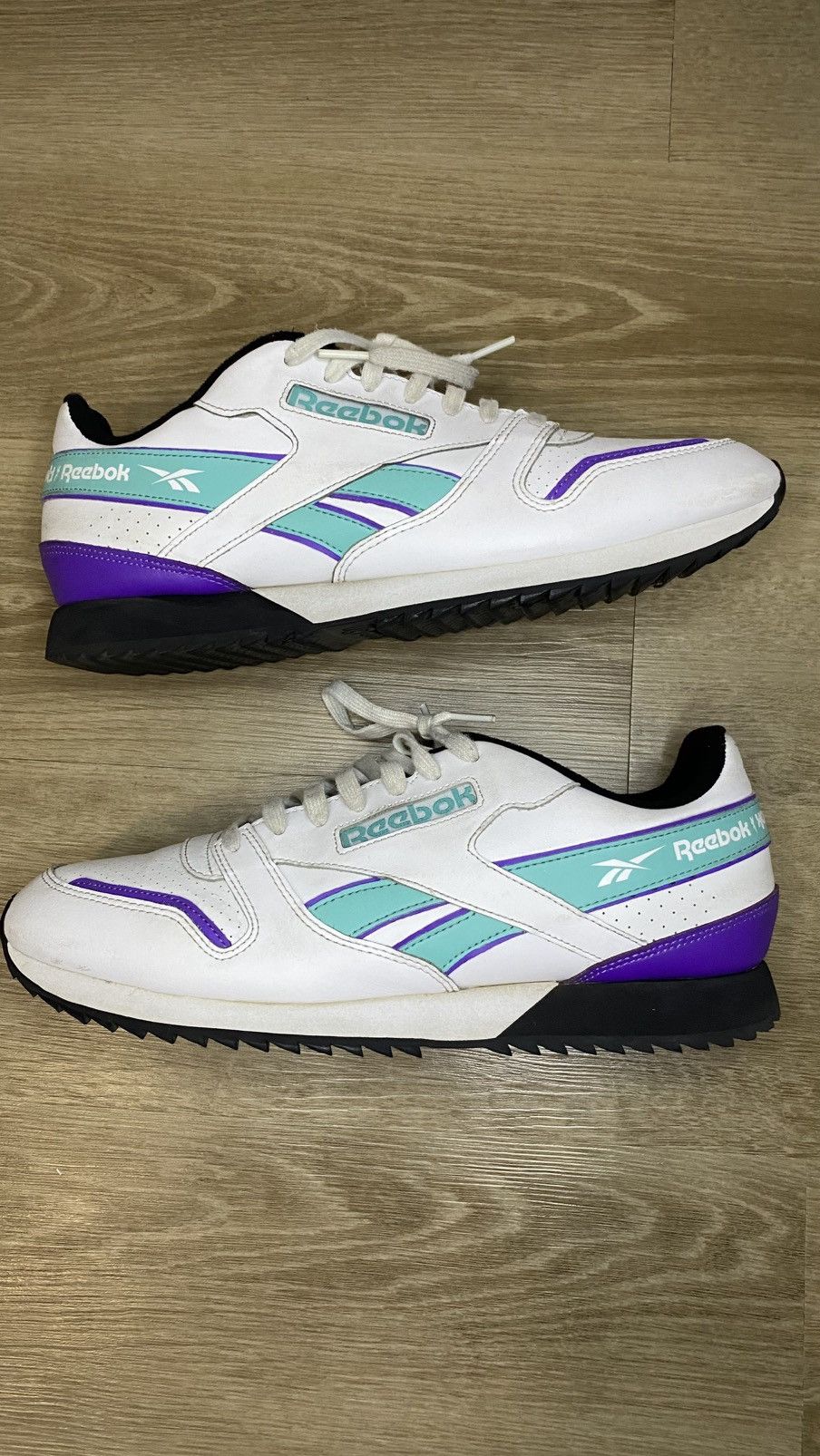 Reebok Reebok Classic Leather White - Size 12 Size US 12 / EU 45 - 1 Thumbnail