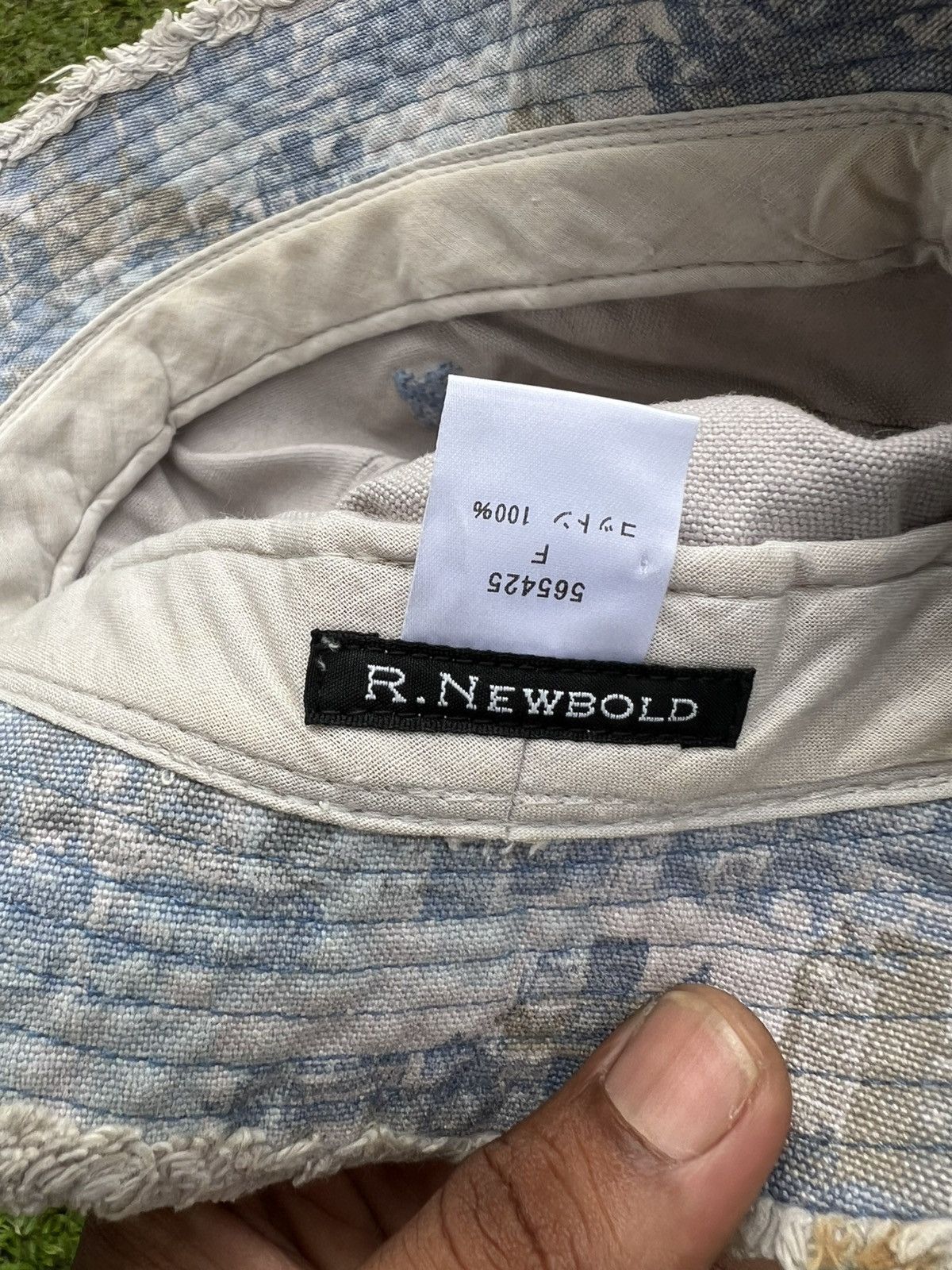 Japanese Brand × R.Newbold R NEWBOLAD PATCHWORK HAT Size ONE SIZE - 6 Thumbnail