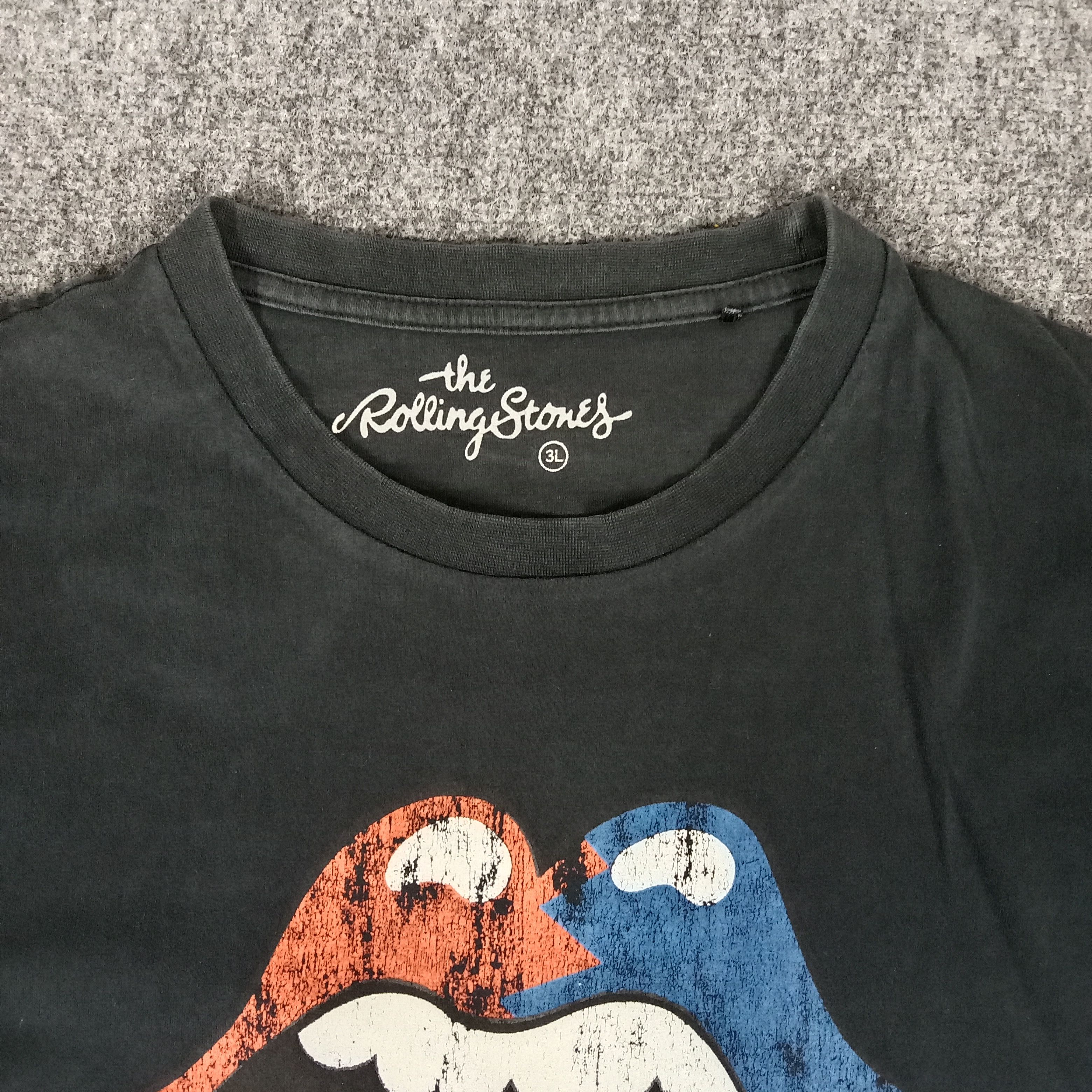 The Rolling Stones × Vintage The Rolling Stones American Rock Band Tshirt Size US L / EU 52-54 / 3 - 3 Thumbnail