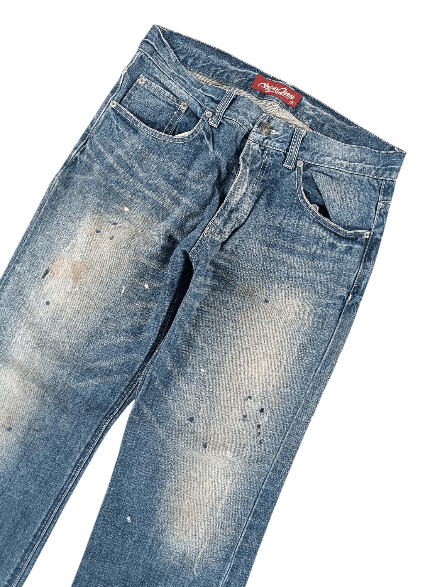 If Six Was Nine × Japanese Brand × Jean 🔥 VTG FLARED 🔥 Japanese Nylaus Rare Design Jeans Size US 30 / EU 46 - 25 Thumbnail