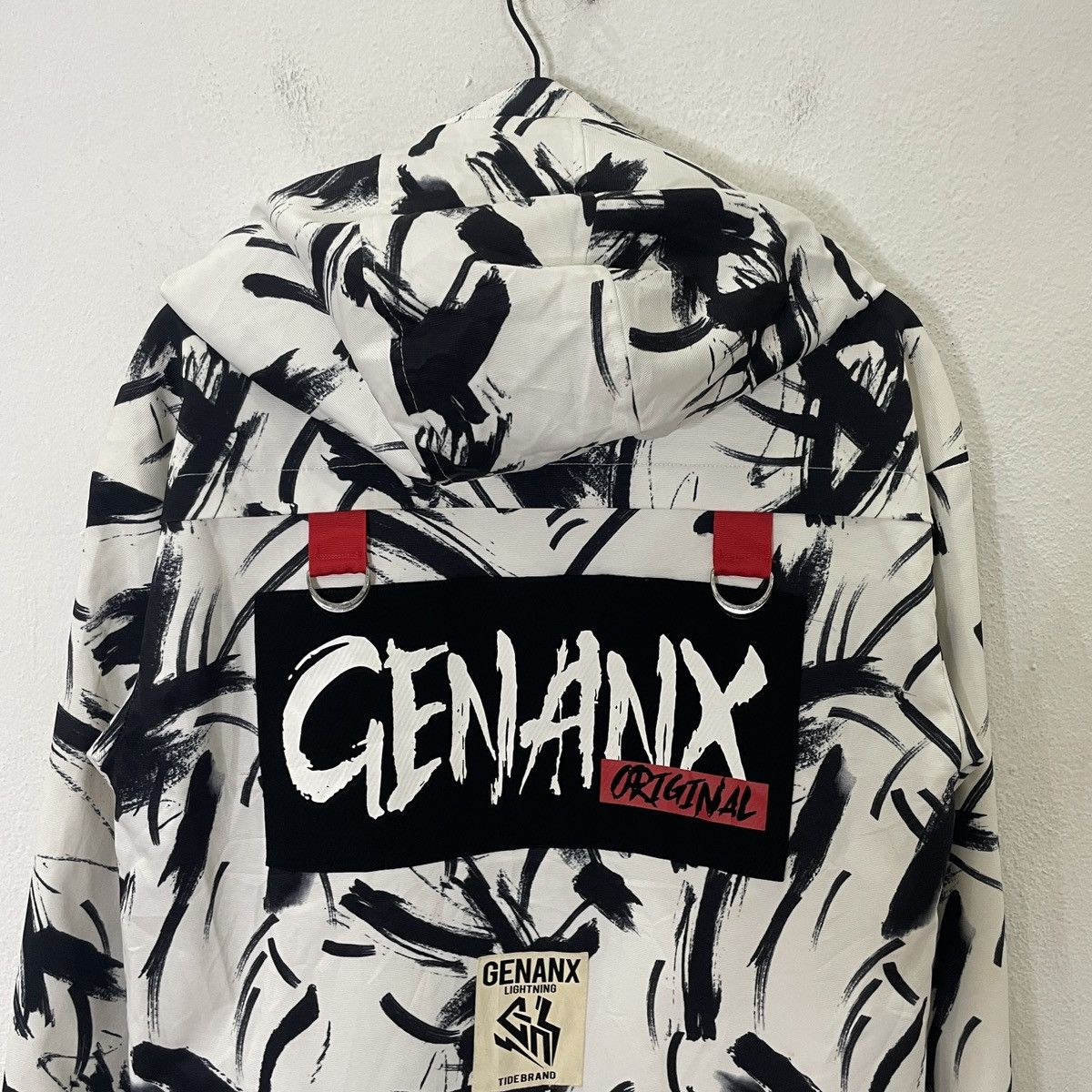 Japanese Brand Vintage Genanx Art Hoodies Hype Jacket Size US M / EU 48-50 / 2 - 4 Thumbnail