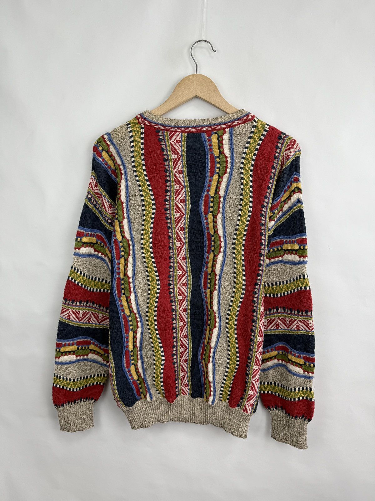 Coogi 🇺🇸 Vintage 90s Rare Sweater Coogi Style Retro Hype Y2K Size US L / EU 52-54 / 3 - 9 Thumbnail