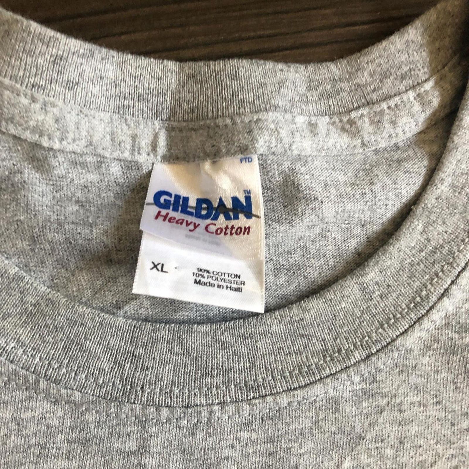 Gildan Men’s Grey Raiders Baseball Graphic Tee Size US XL / EU 56 / 4 - 4 Thumbnail