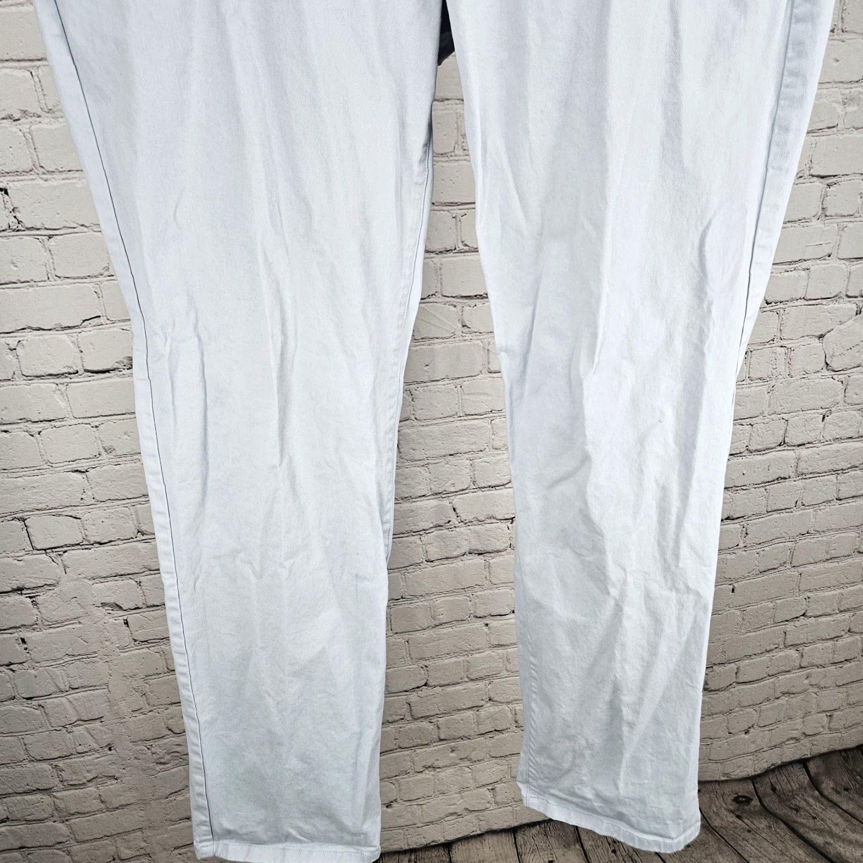 Bonobos Bonobos Blue Straight Leg Cotton Stretch Flat Front Chino Pants 35x32 Size US 35 - 7 Thumbnail