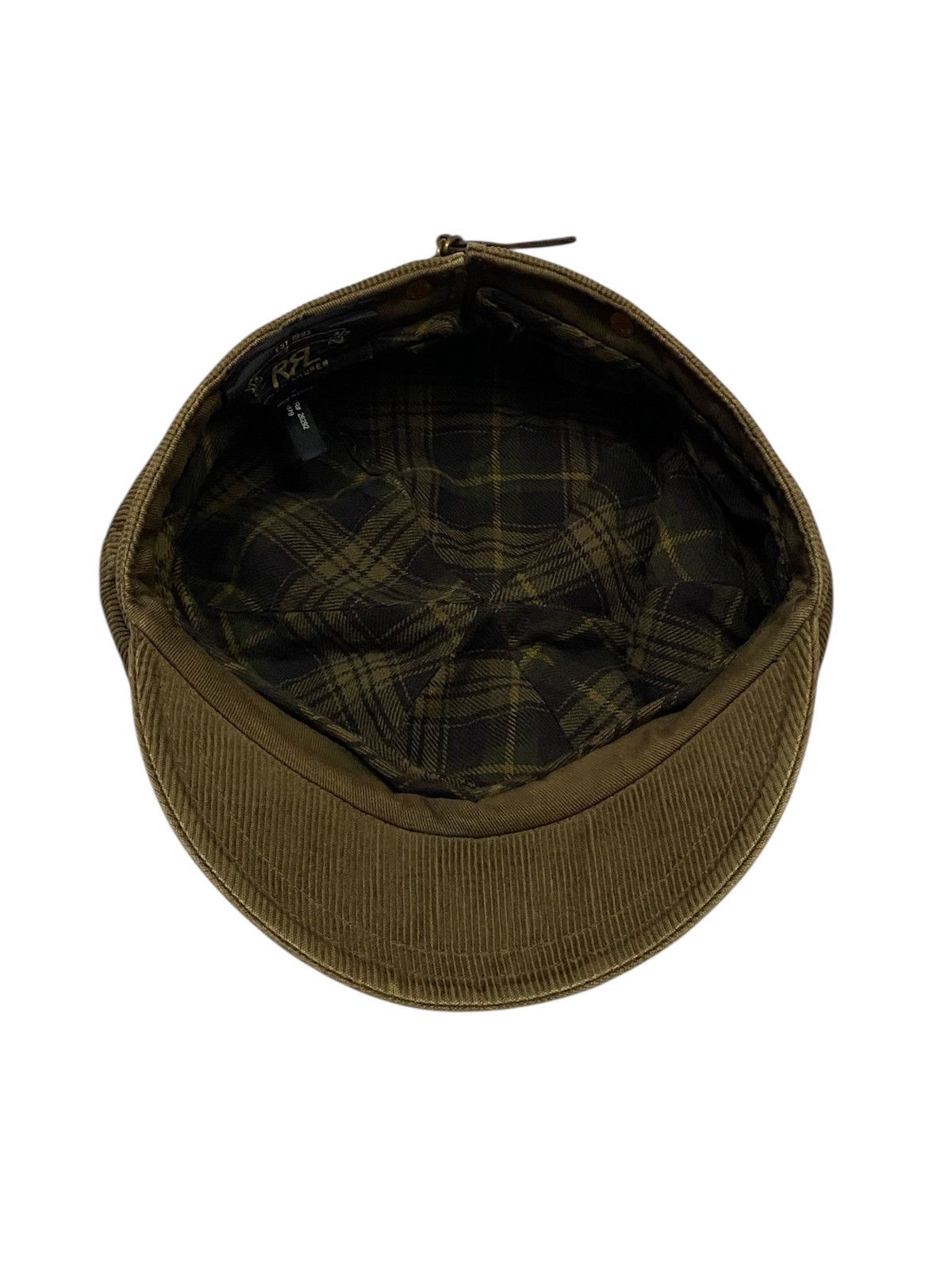 RRL Ralph Lauren Vintage Double RL Corduroy Spitfire Cotton Cap Size ONE SIZE - 13 Thumbnail