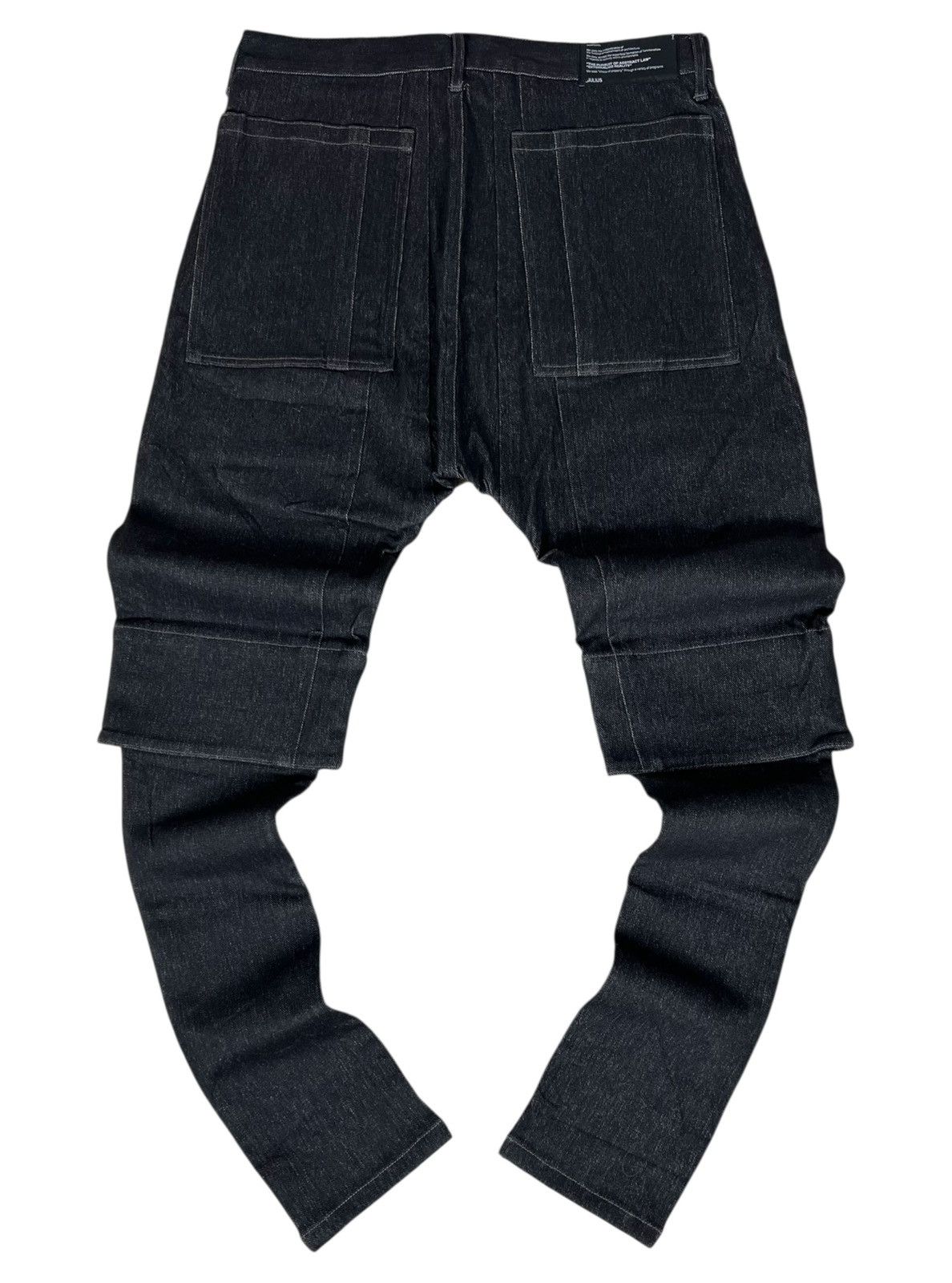 Julius JULIUS “EXHIBITION SAMPLE” Layered Denim Avant Garde Archive Size US 34 / EU 50 - 3 Thumbnail