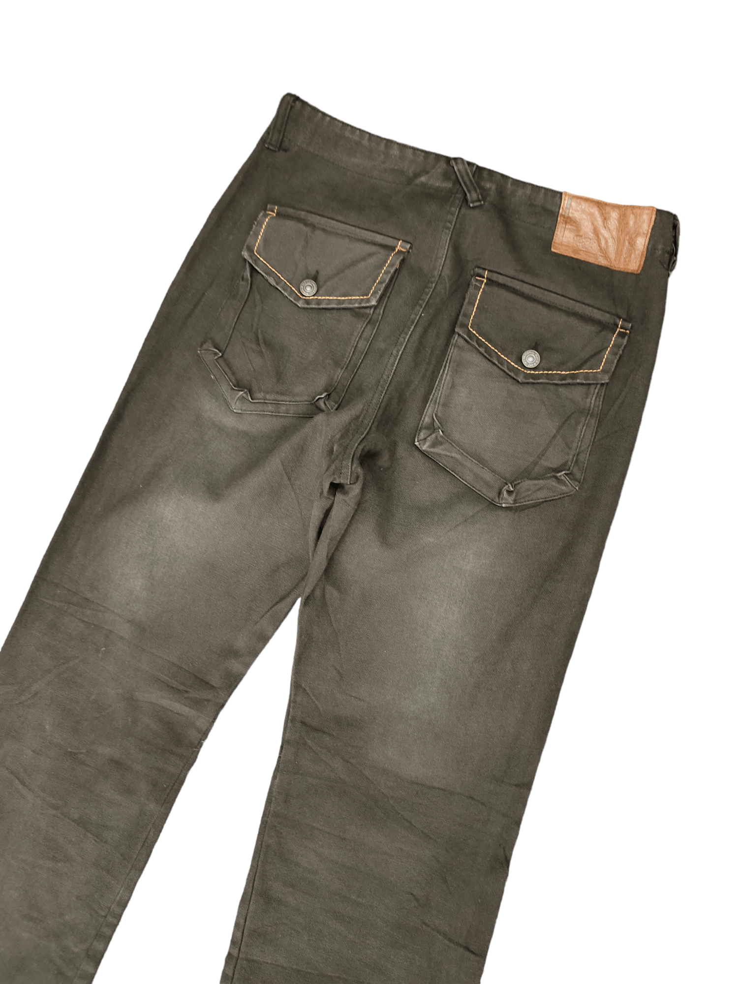 Comme des Garcons × Undercover Global Work 3D Floating Pocket Fatigue Denim Pants Size US 31 - 11 Thumbnail