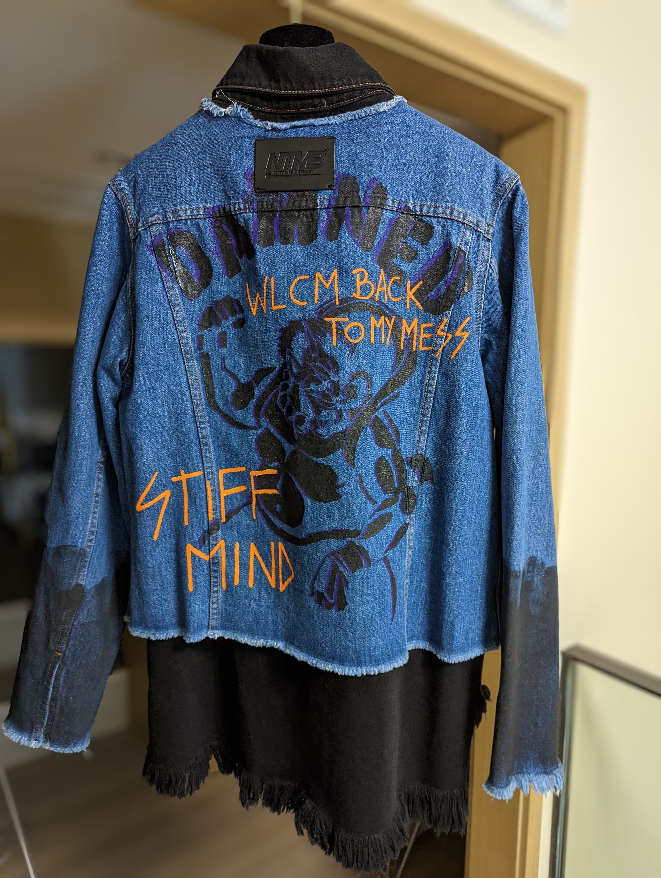 Faith Connexion Faith Connexion Studded Denim Jacket szM worn by MGK Size US M / EU 48-50 / 2 - 2 Thumbnail