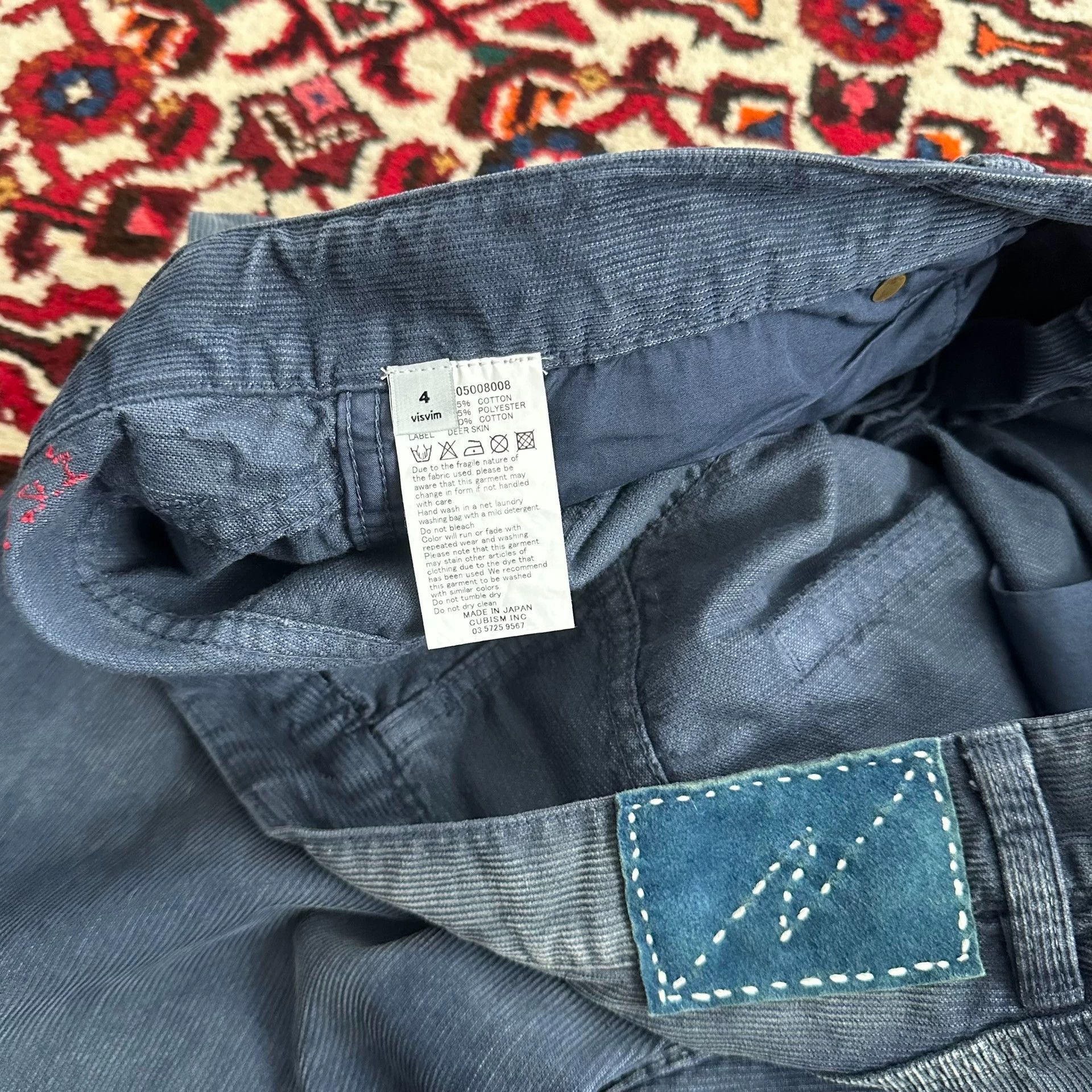 Visvim visvim 16aw ICT 03 FLUXUS 4 corduroy pants Size US 36 / EU 52 - 9 Thumbnail