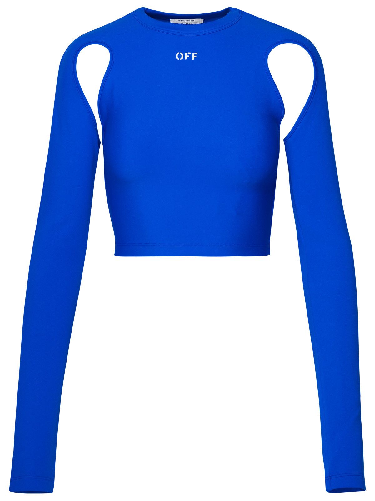 image of Off White Off-White Blue Polyamide Blend Sweater, Women's (Size XS)