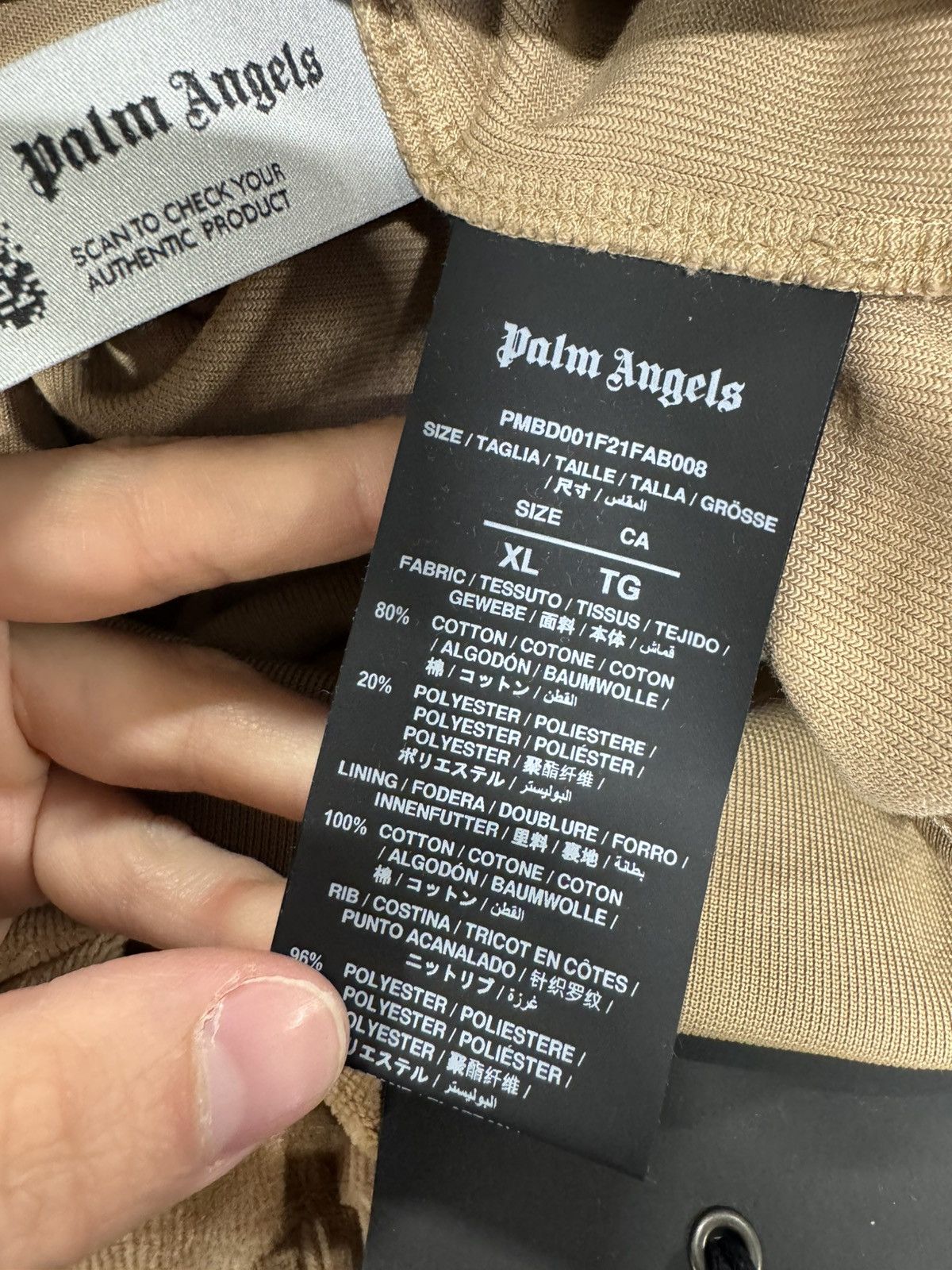Palm Angels Palm Angels Chenille Track Jacket NEW 700$ Size US XL / EU 56 / 4 - 5 Thumbnail