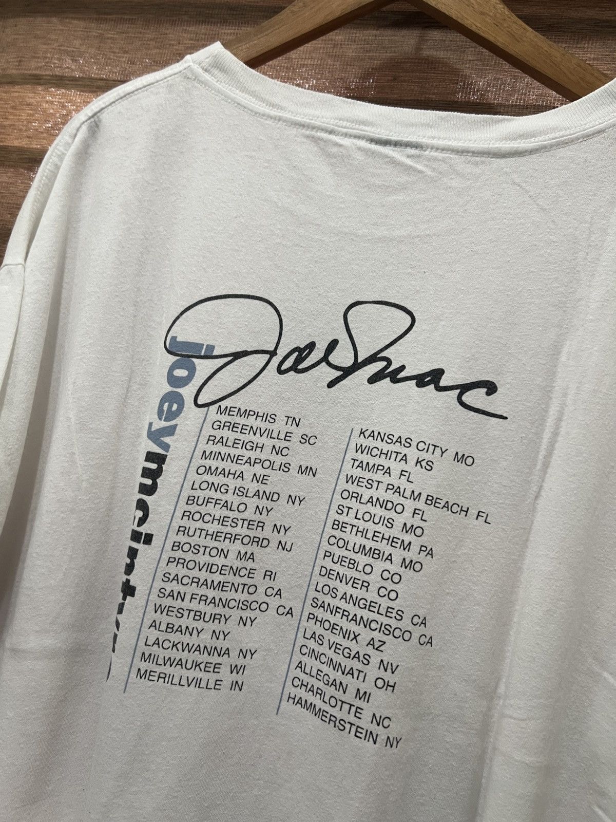 Band Tees × Vintage Vintage 1999 Joey MCintyre Stay The Same Studio Album Tour Size US XXL / EU 58 / 5 - 6 Thumbnail