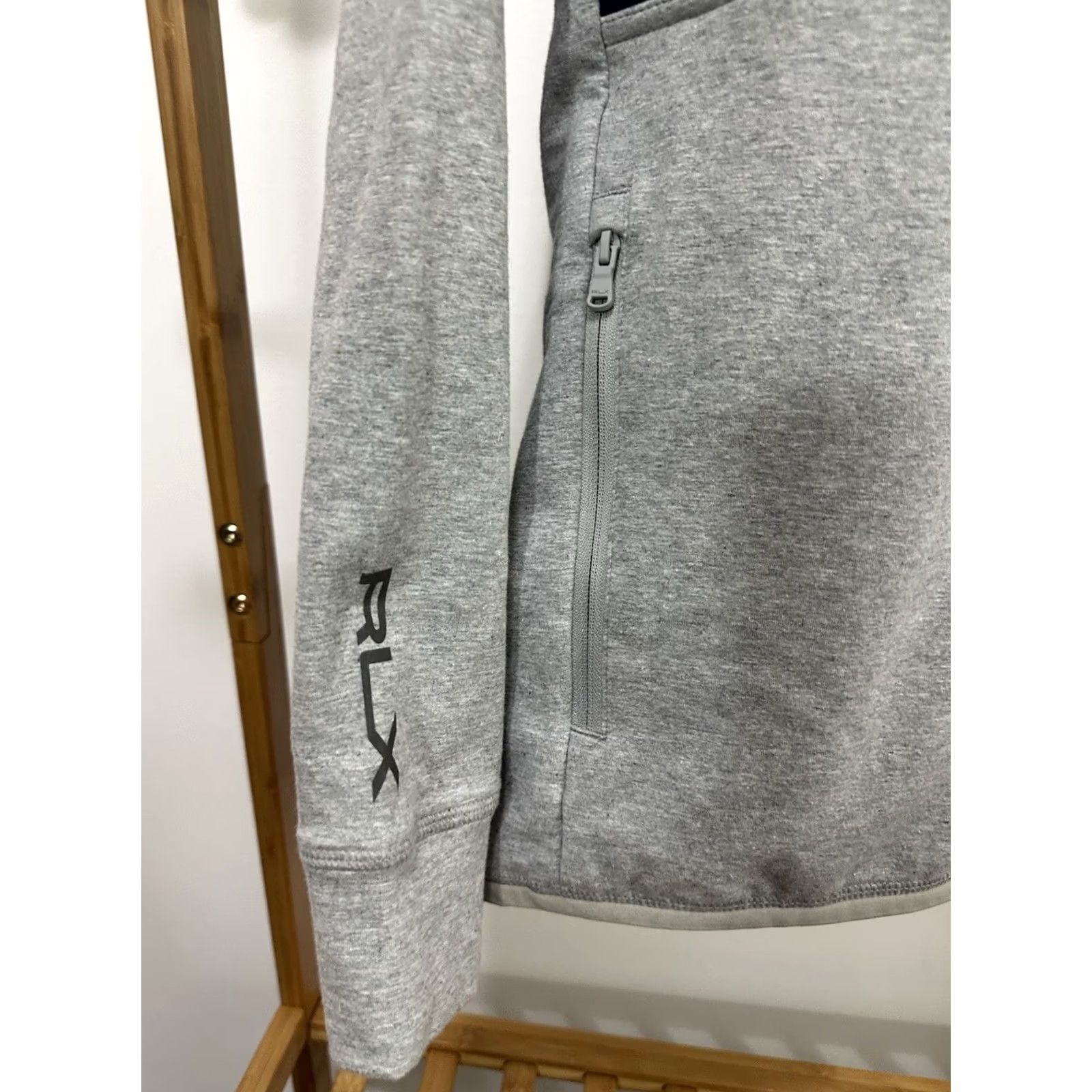 RLX Ralph Lauren RLX Ralph Lauren Golf Performance 1/2 Zip Pullover Hoodie Shirt S Gray Mens NWT Size US S / EU 44-46 / 1 - 7 Thumbnail