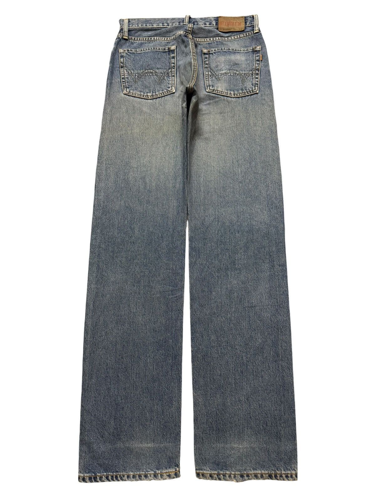 Edwin Vintage 90s Edwin 505xx Selvedge Blue Faded Regular Straight Size US 30 / EU 46 - 2 Thumbnail