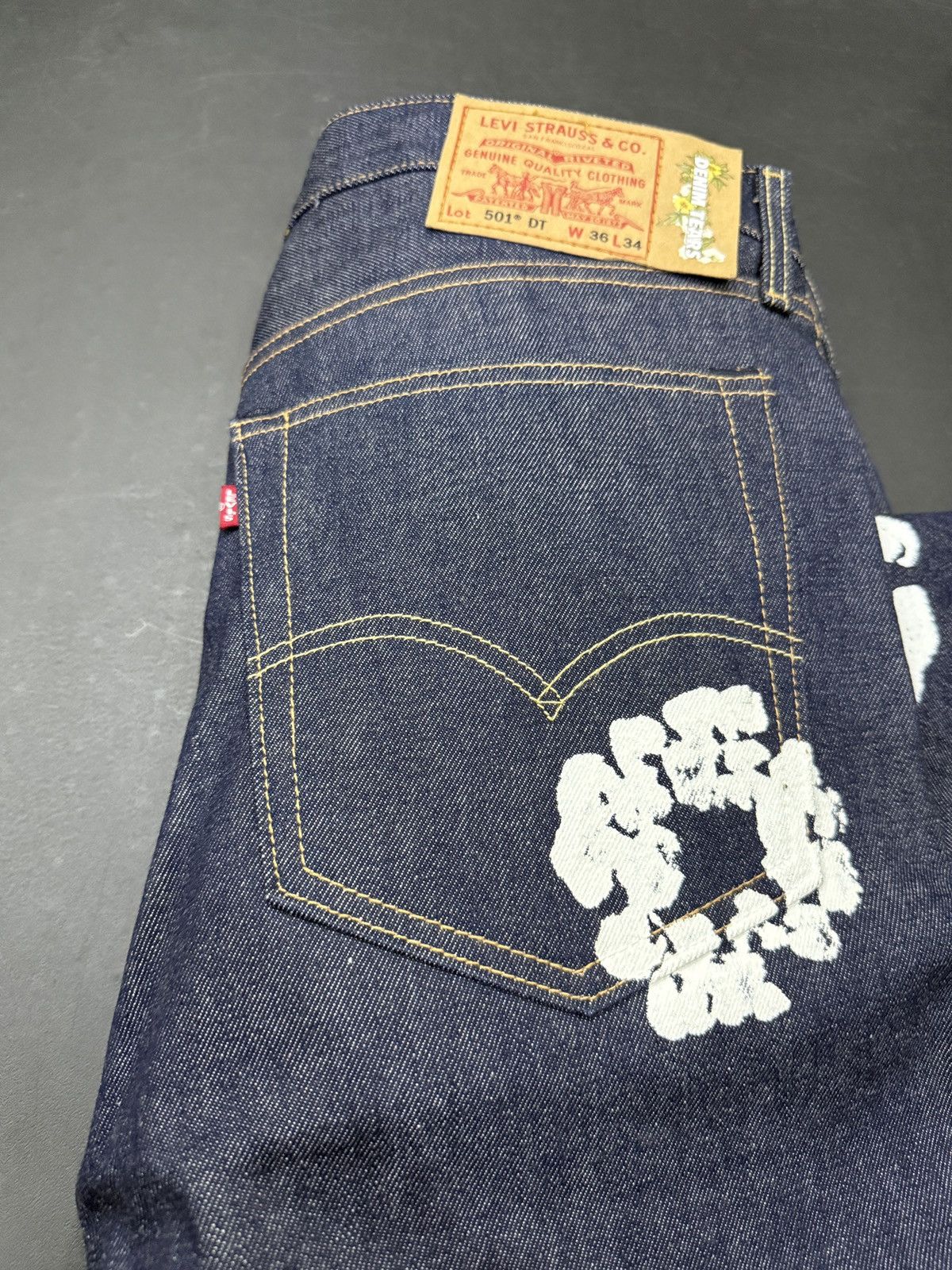 DENIM TEARS × Levi's levis denim tears Size US 36 / EU 52 - 11 Thumbnail