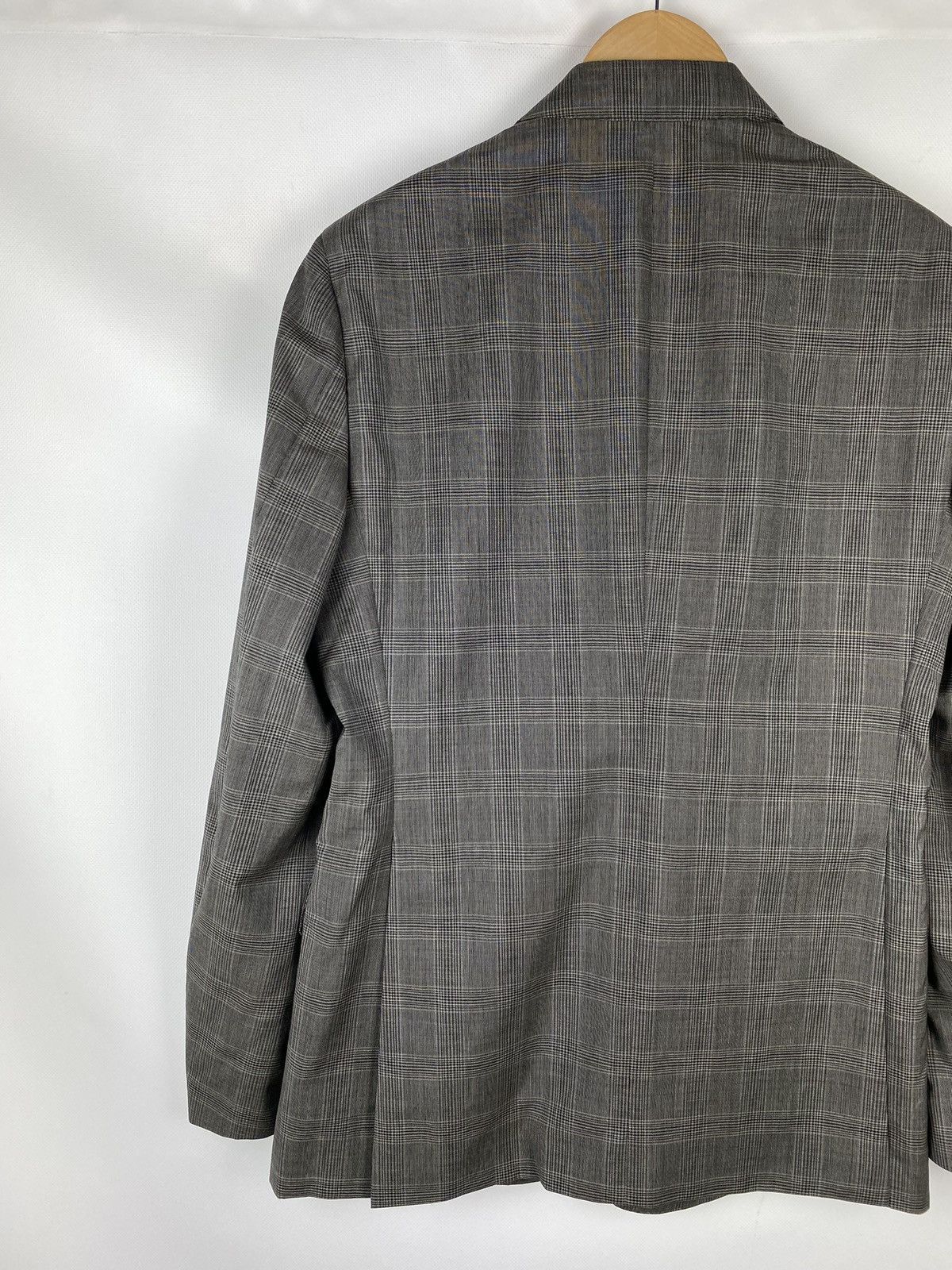 Etro Etro men’s wool checked paisley lined blazer jacket Size 40R - 13 Thumbnail
