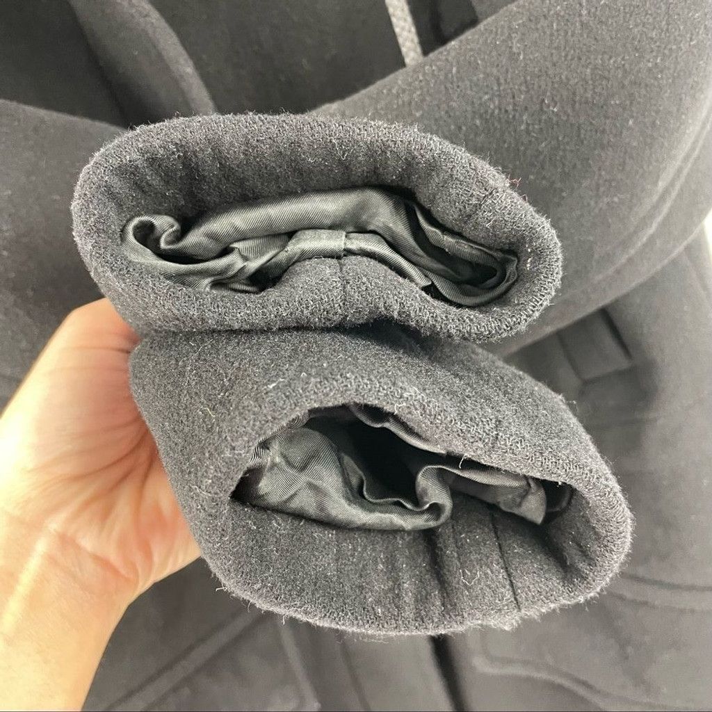 Aritzia Wilfred Black Gemma Wool Zip Front Coat w/ Cashmere Size S Size S / US 4 / IT 40 - 9 Thumbnail