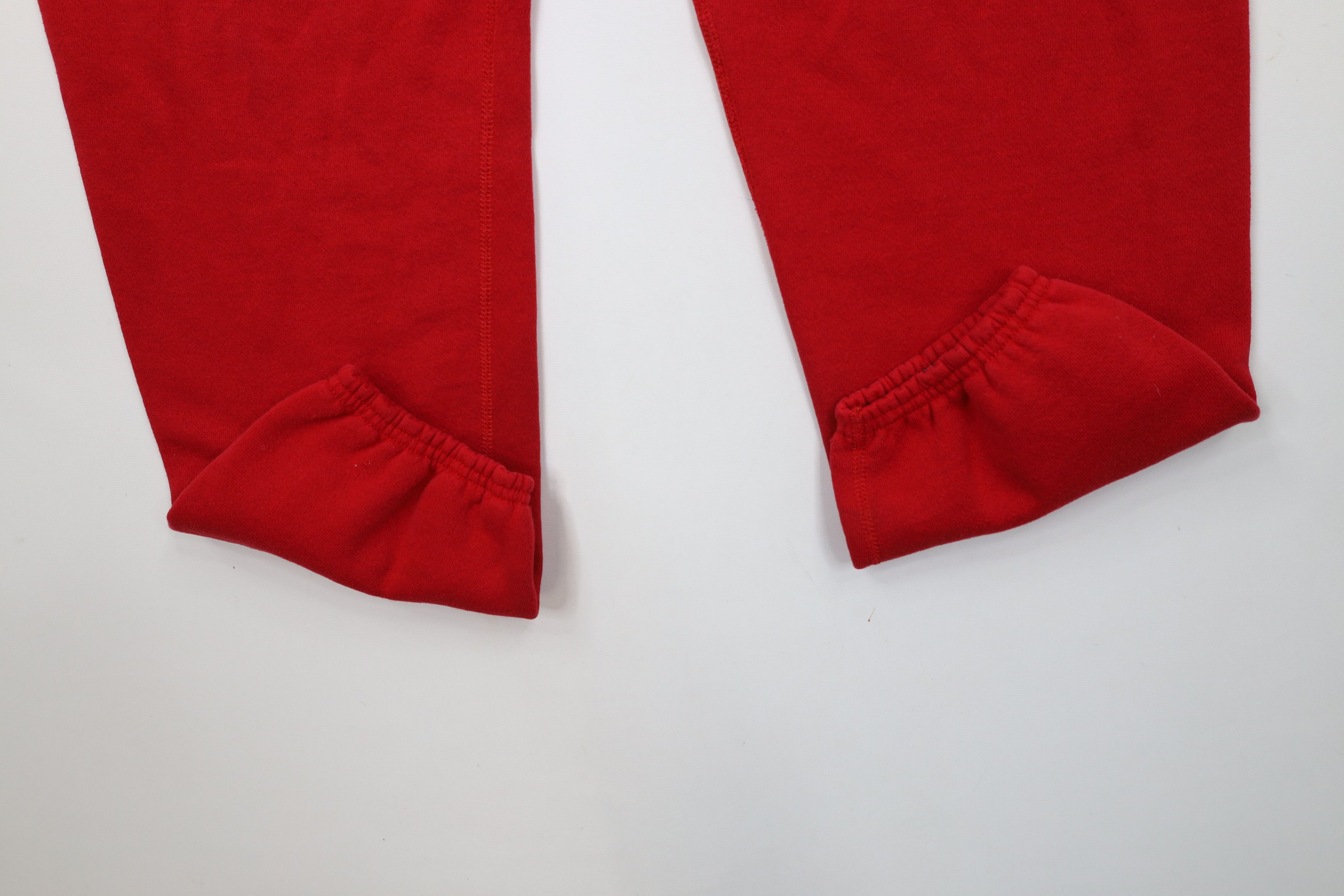 Vintage Vintage 80s 90s Streetwear Gusset Sweatpants Joggers USA Red Size US 36 / EU 52 - 4 Thumbnail