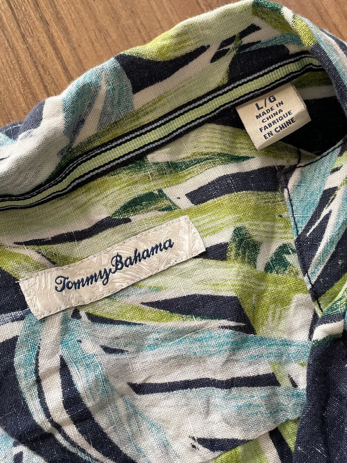 Tommy Bahama Tommy Bahama Linen Aloha Hawaiian Shirt Unworn Size US L / EU 52-54 / 3 - 5 Thumbnail