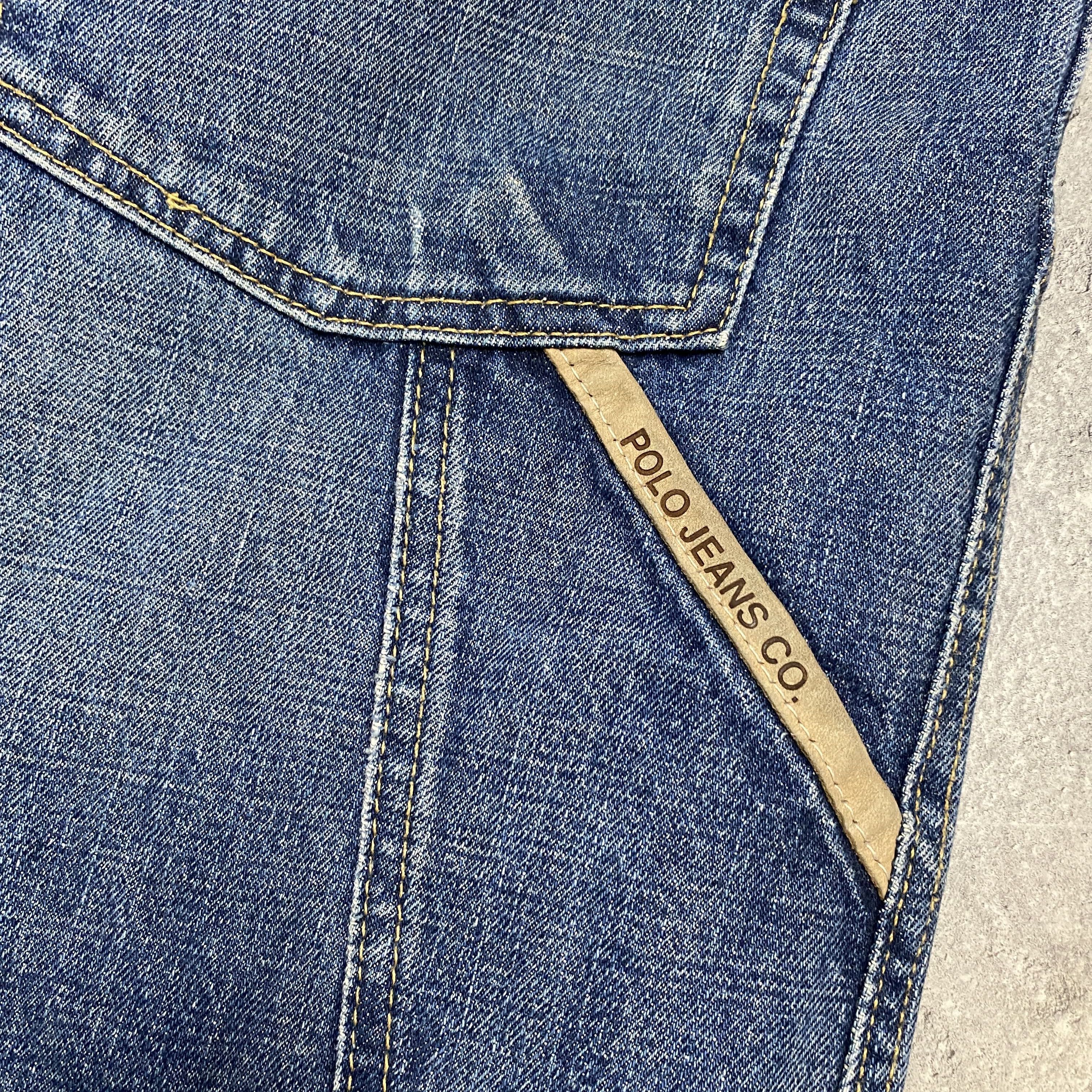 Polo Ralph Lauren × Vintage Ralph Lauren Polo baggy jeans - W38 Size US 38 / EU 54 - 4 Thumbnail