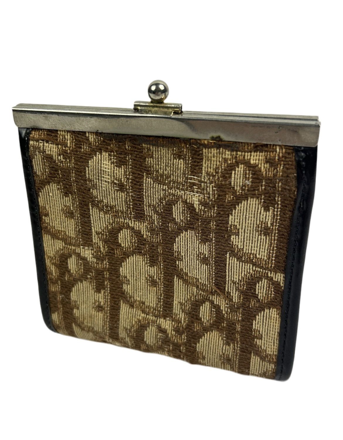 Dior Dior Trotter Monogram Leather Coin Pouch Size ONE SIZE - 2 Thumbnail