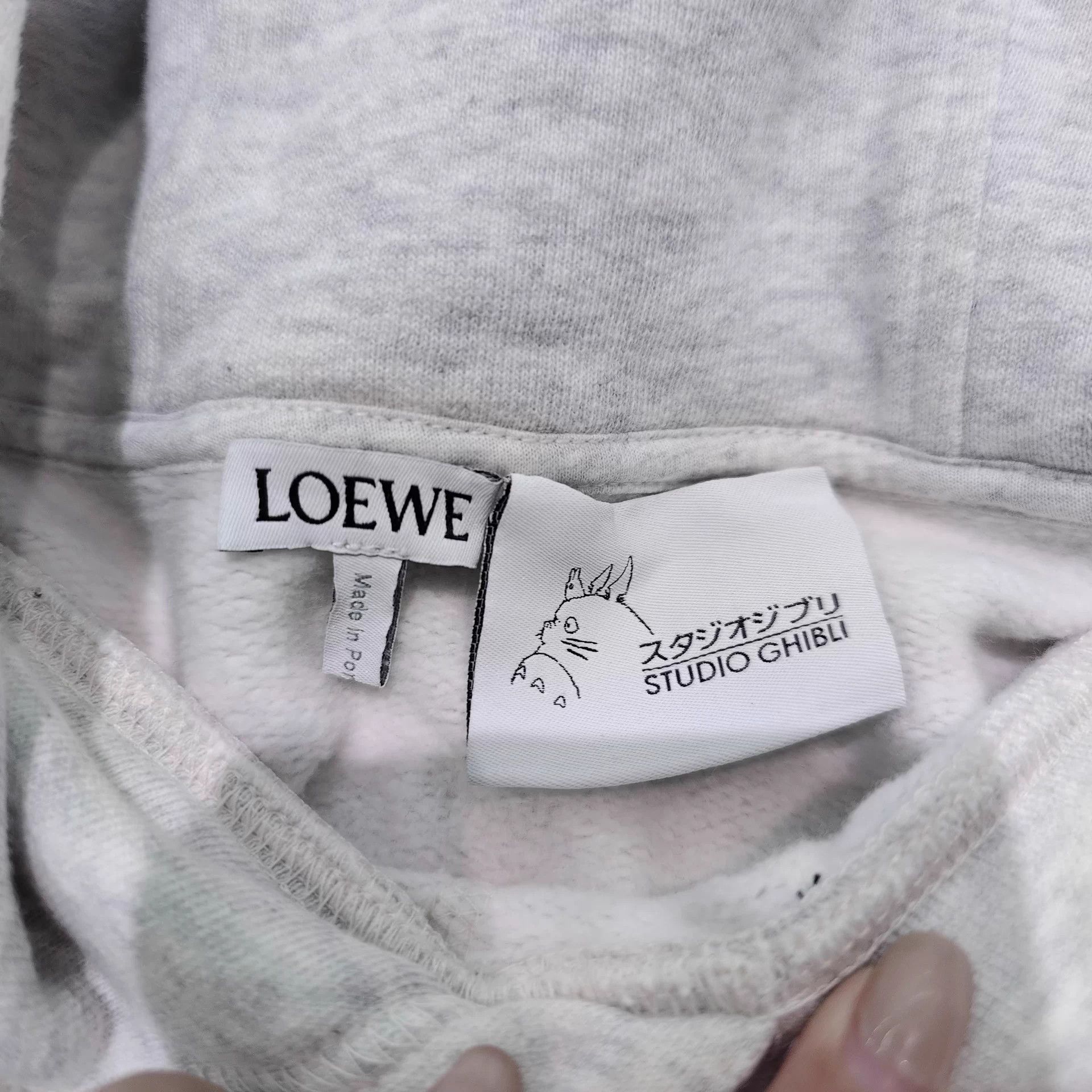 Loewe LOEWE 99 New Coal Hoodie L Size L / US 10 / IT 46 - 3 Thumbnail
