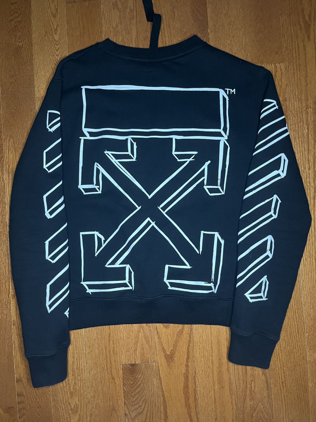 Off-White Off White Crewneck Size US M / EU 48-50 / 2 - 1 Thumbnail