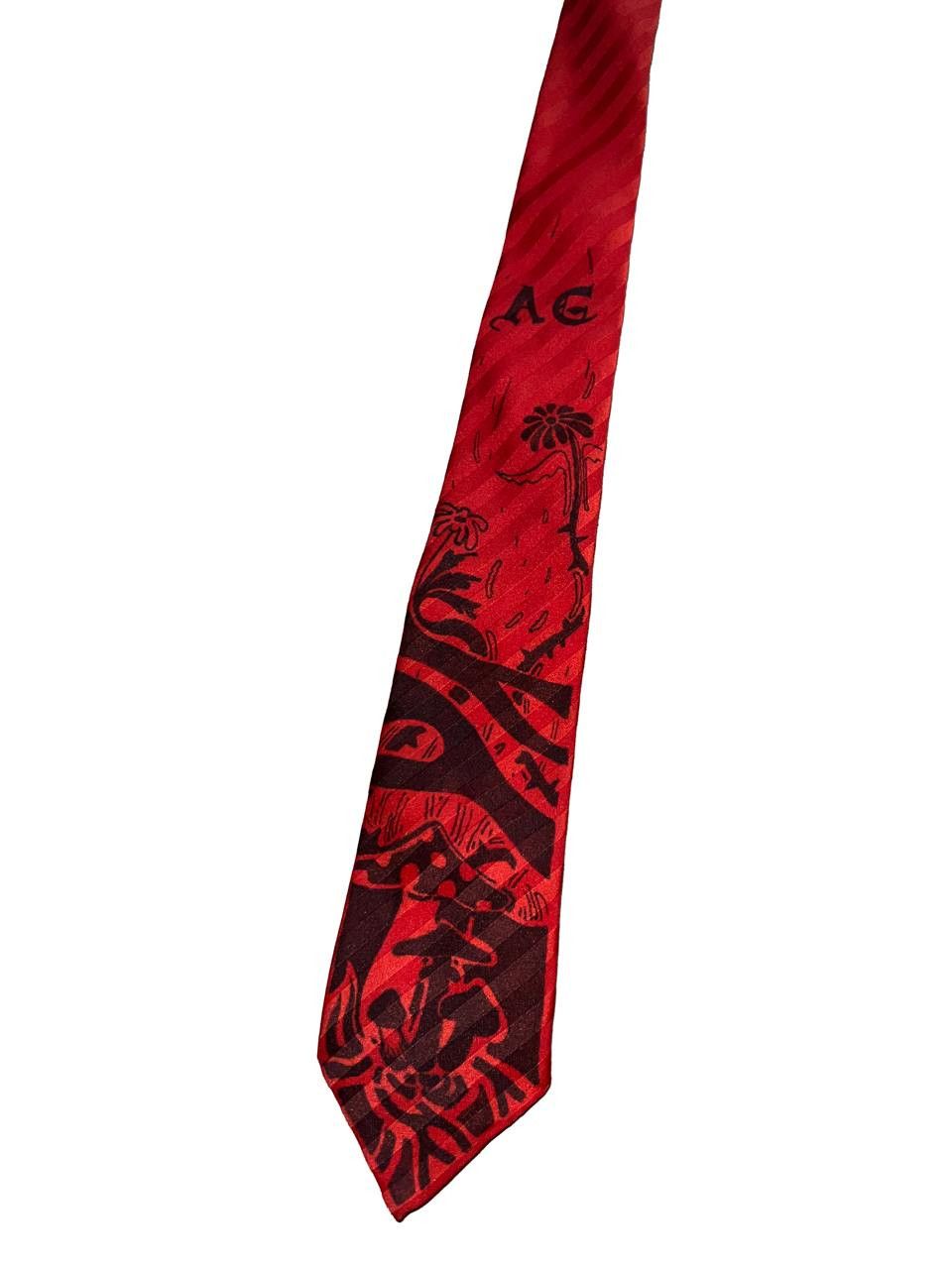 The Tie Bar × Vintage Red Tie Size ONE SIZE - 2 Thumbnail