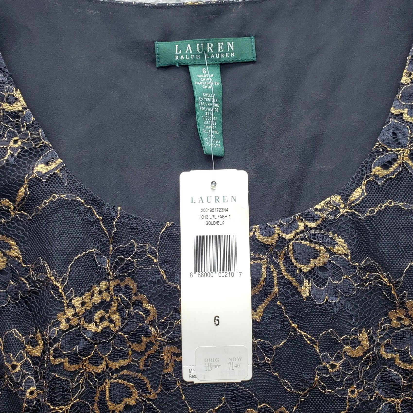 Ralph Lauren Lauren Ralph Lauren Tank Top Womens Size 6 Multicolor Floral Sleeveless Pullover Shirt Size M / US 6-8 / IT 42-44 - 5 Thumbnail
