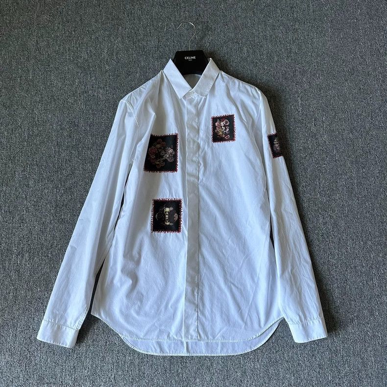 Dior Dior Homme 17ss collaboration rose shirt -DMC | Grailed