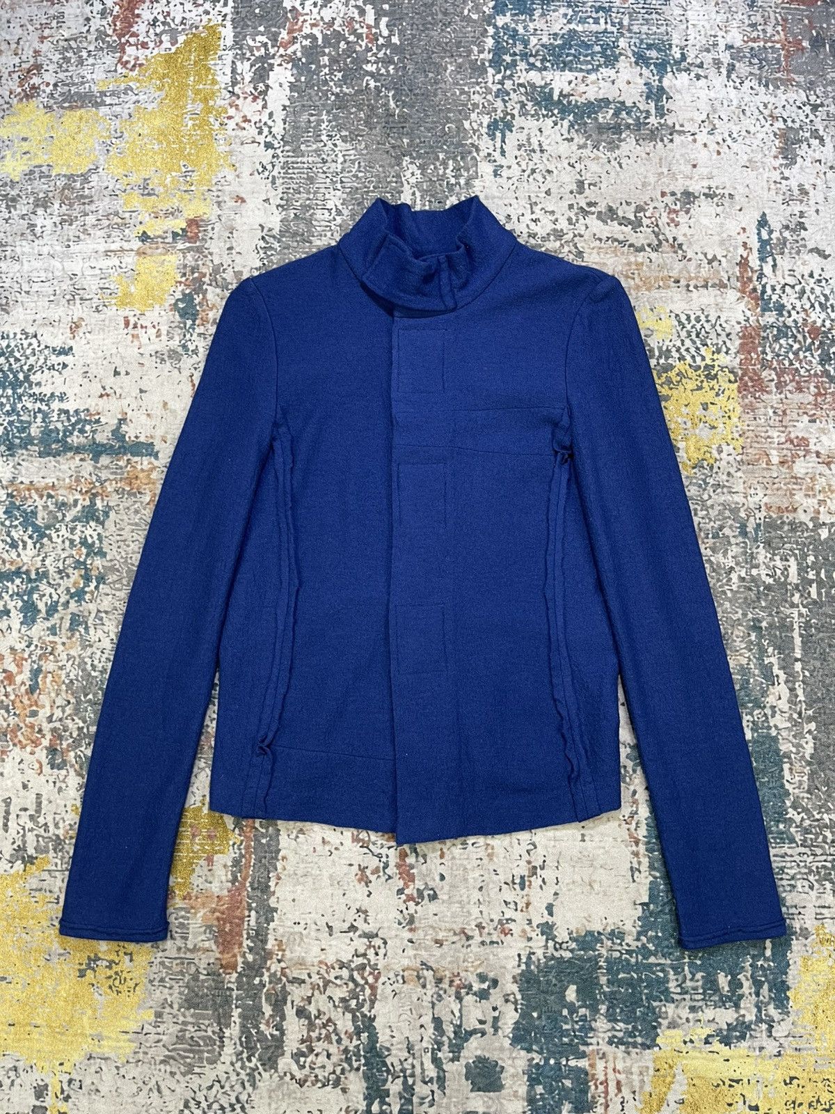 Zucca Zucca Velcro Strap Down Wool Jacket Size XS / US 0-2 / IT 36-38 - 1 Thumbnail