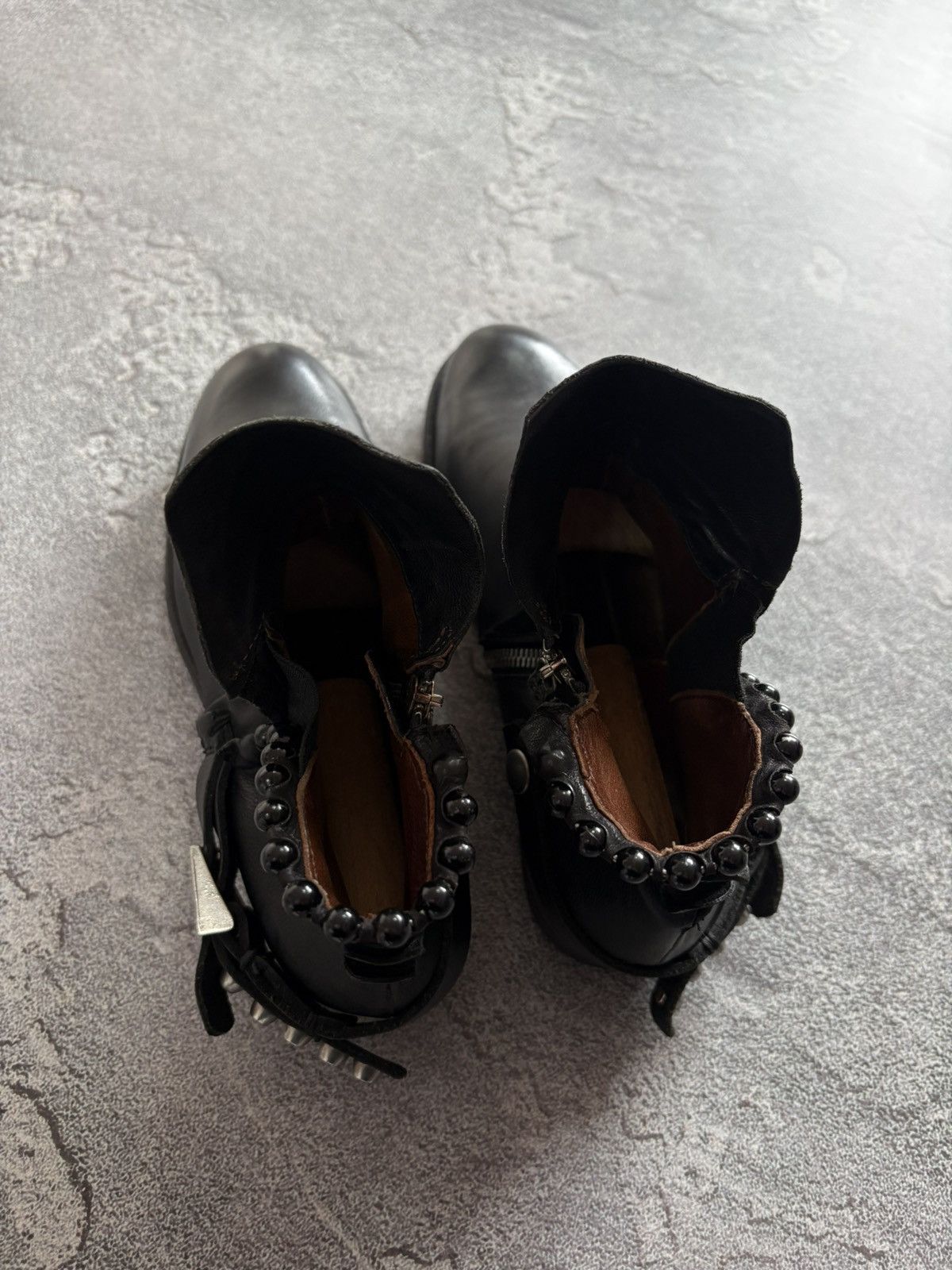 A.S.98 A.S.98 Airstep Avant Garde Ankle Biker Black Boots sz 39 Size US 9 / IT 39 - 16 Thumbnail