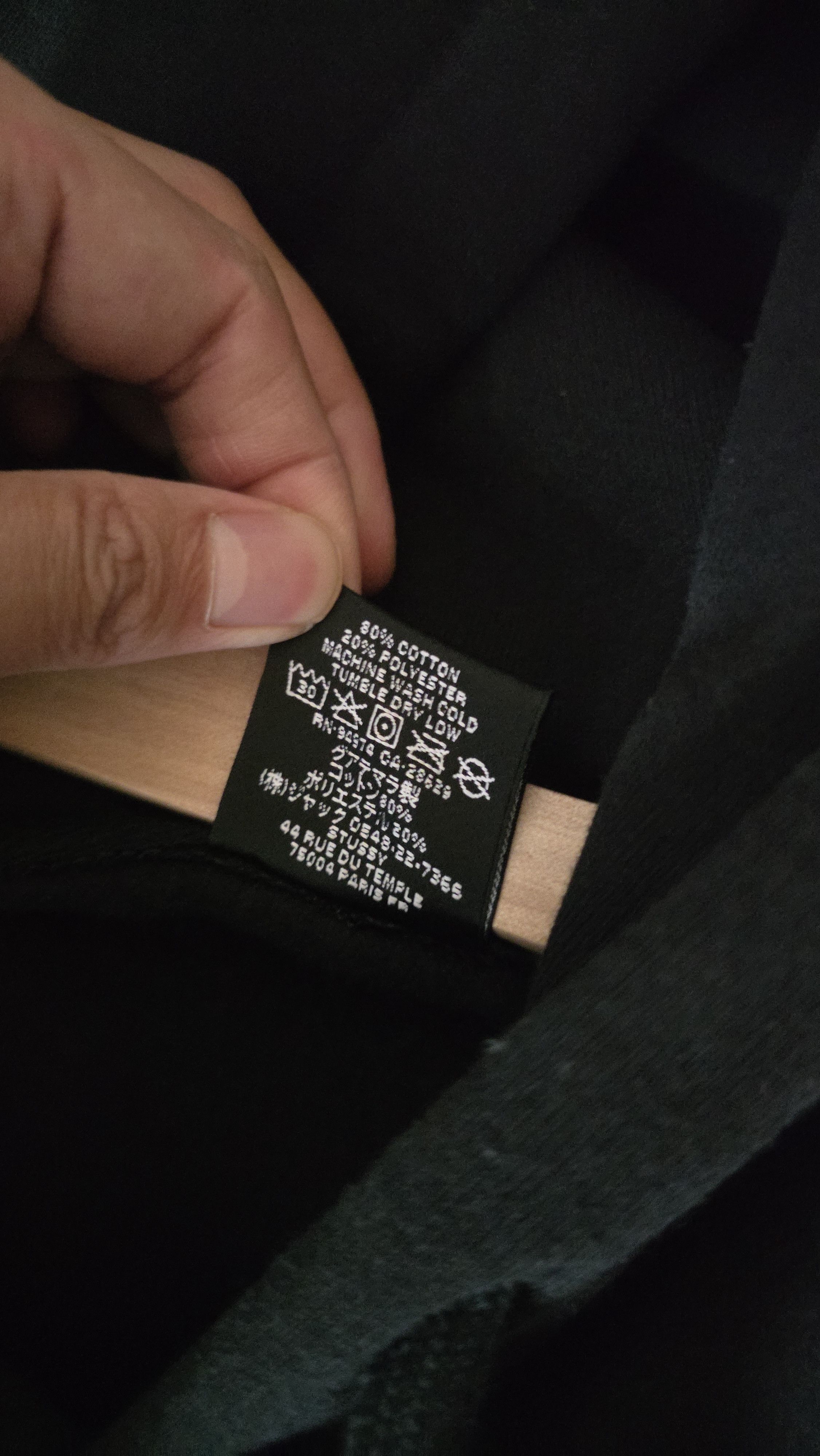 Stussy Stussy Beach Roots Hoodie 'Black' Size US XL / EU 56 / 4 - 5 Thumbnail