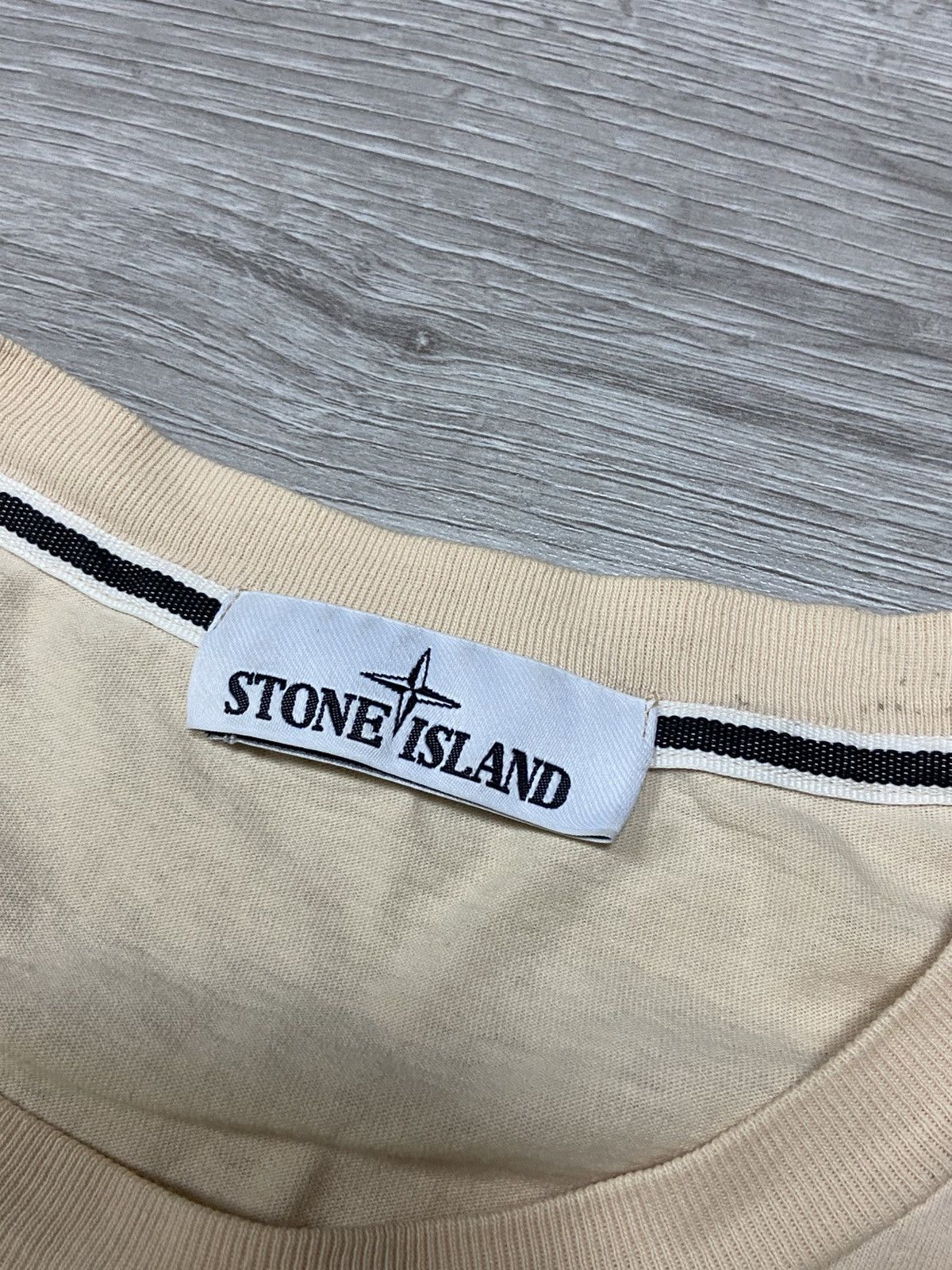 Stone Island Stone Island pocket print text t-shirt Size US L / EU 52-54 / 3 - 5 Thumbnail
