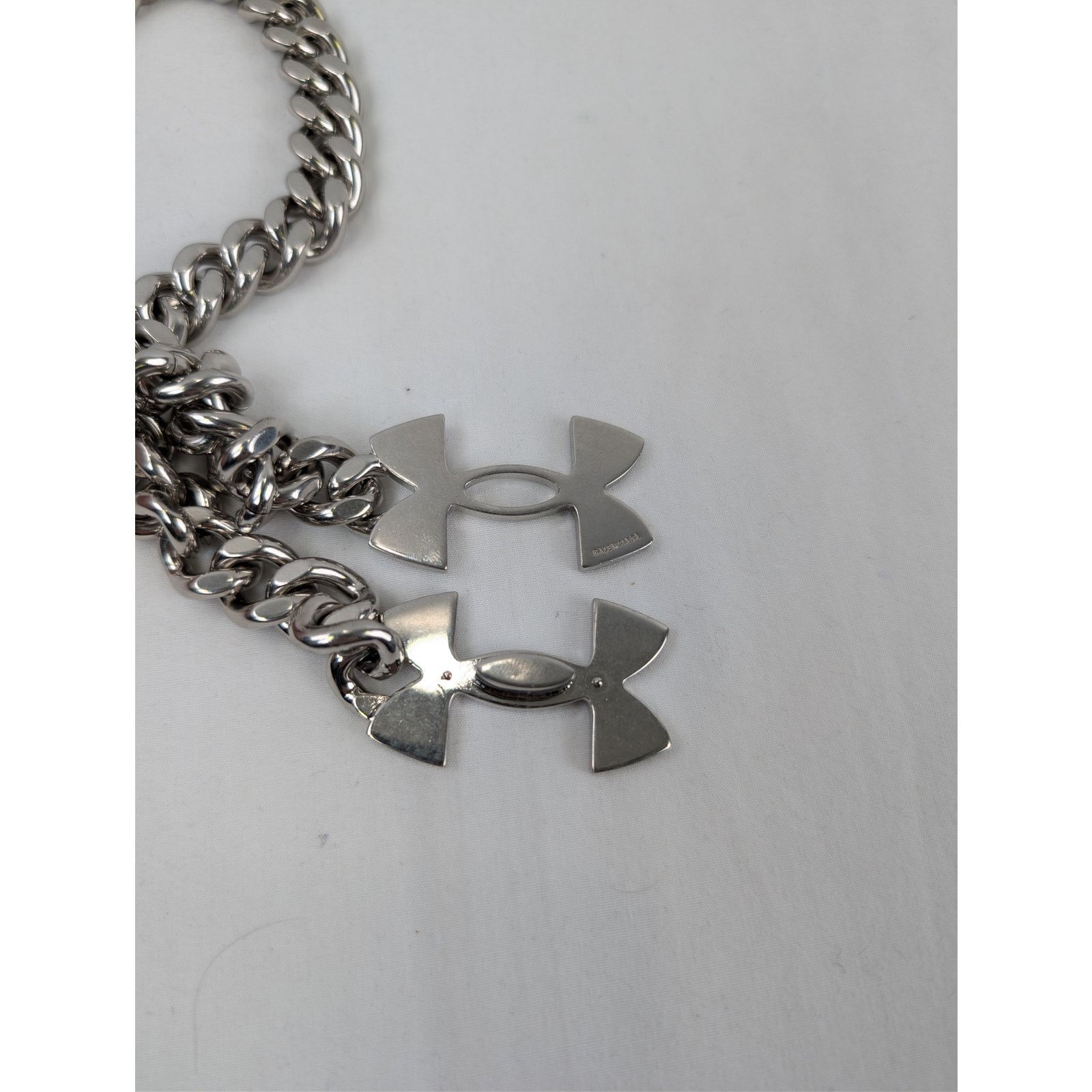 Balenciaga × Under Armour o1rshd1 Size: S / Under Armour Necklace in Silver Size ONE SIZE - 9 Thumbnail