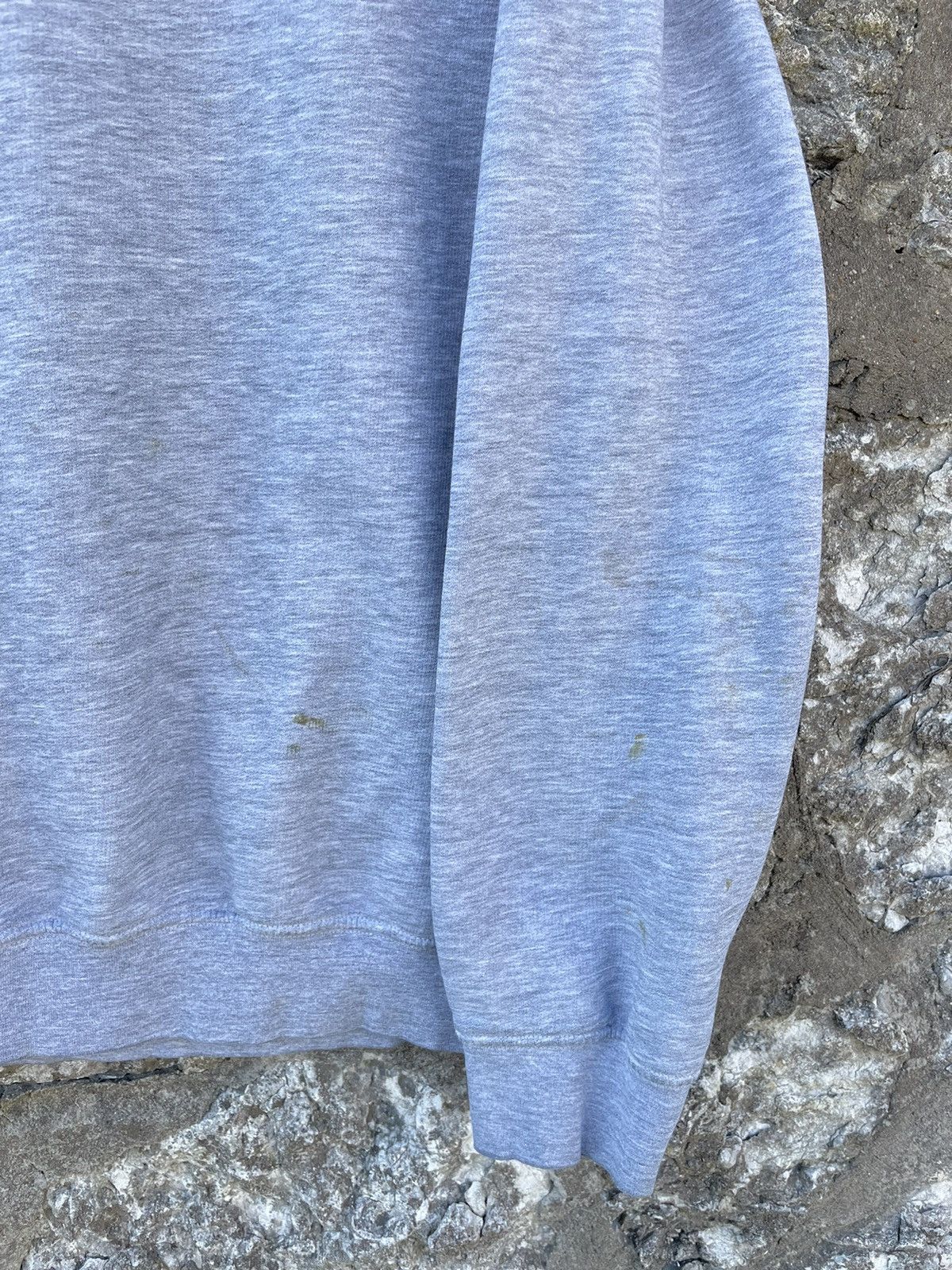 Nike × Vintage Y2K Nike Essential Swoosh Sweatshirt Grey L Size US L / EU 52-54 / 3 - 6 Thumbnail